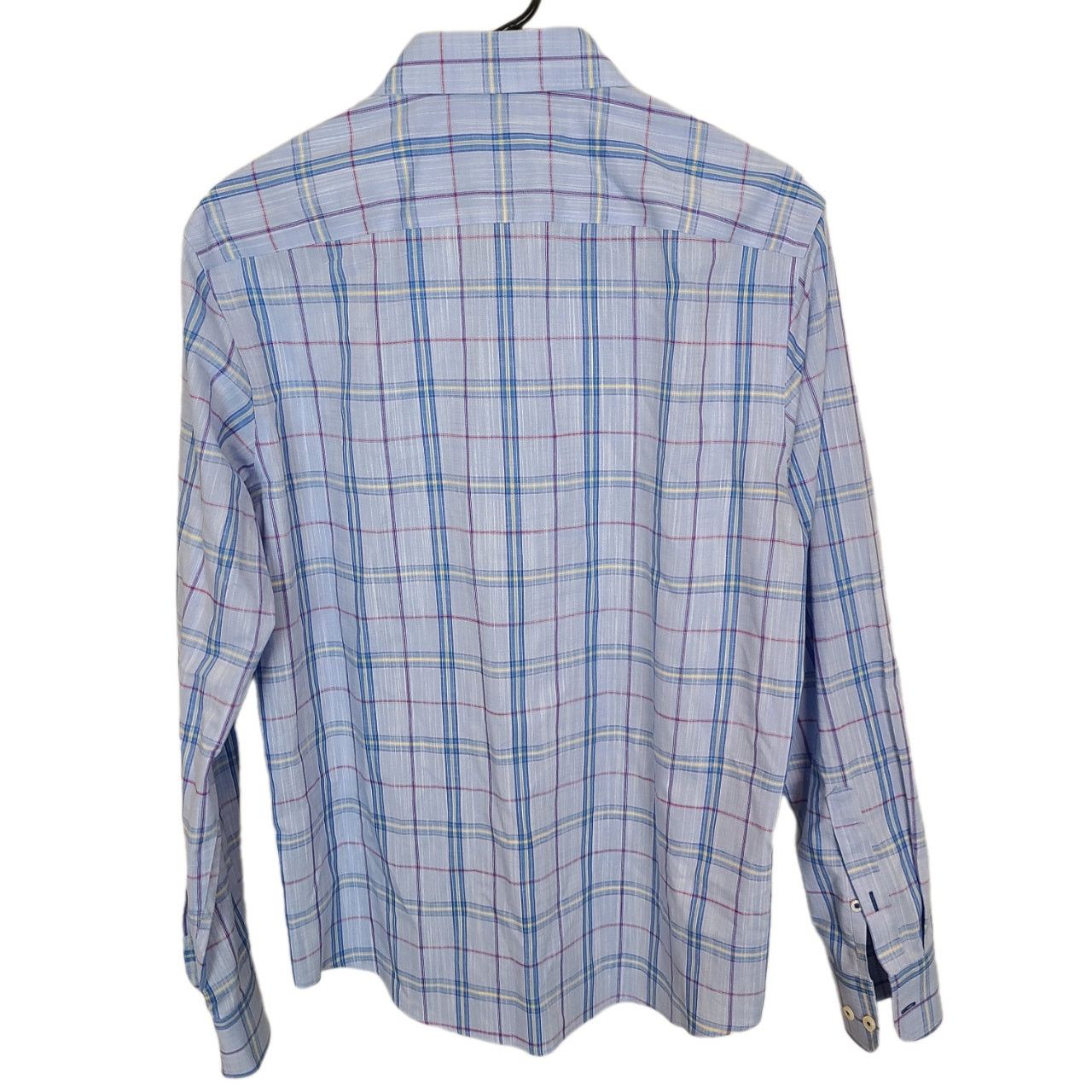 UNTUCKit UNTUCKit Mens Plaid Slim Fit Dress Shirt Size L Career Work Size US L / EU 52-54 / 3 - 5 Thumbnail