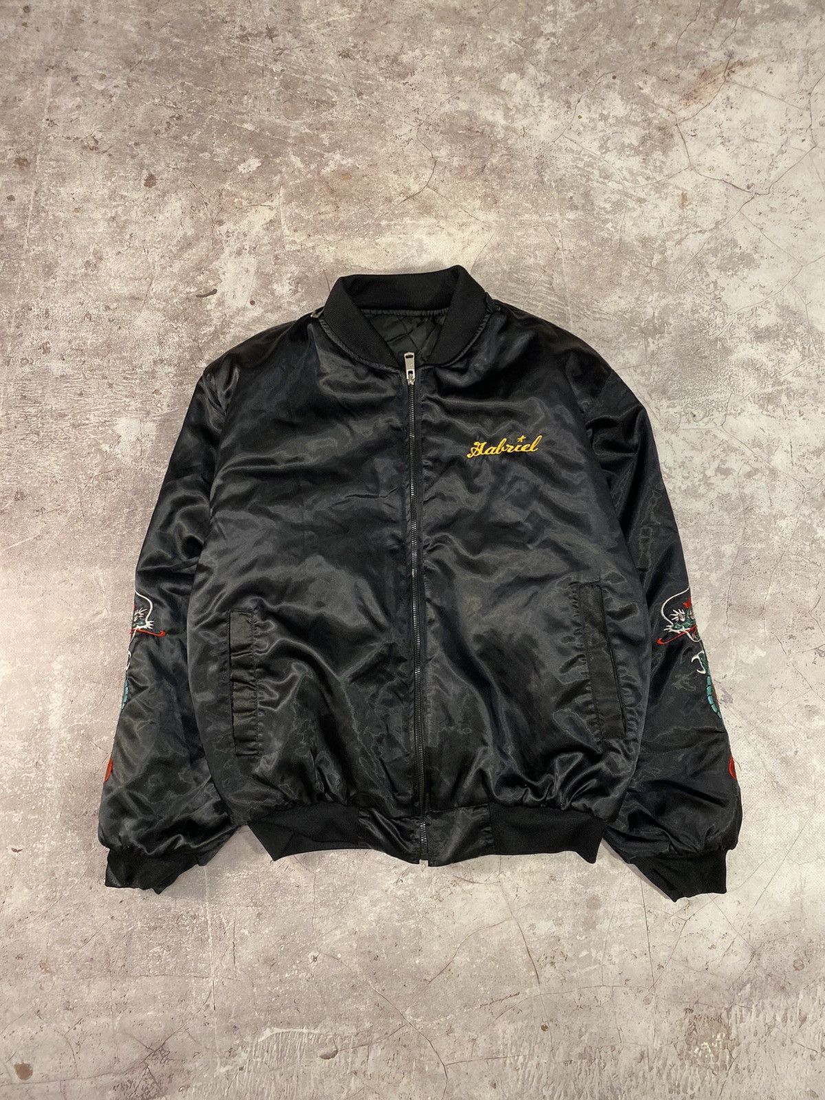 Vintage Vintage Embroidered Korea Dragon Souvenir Jacket Size US M / EU 48-50 / 2 - 2 Thumbnail