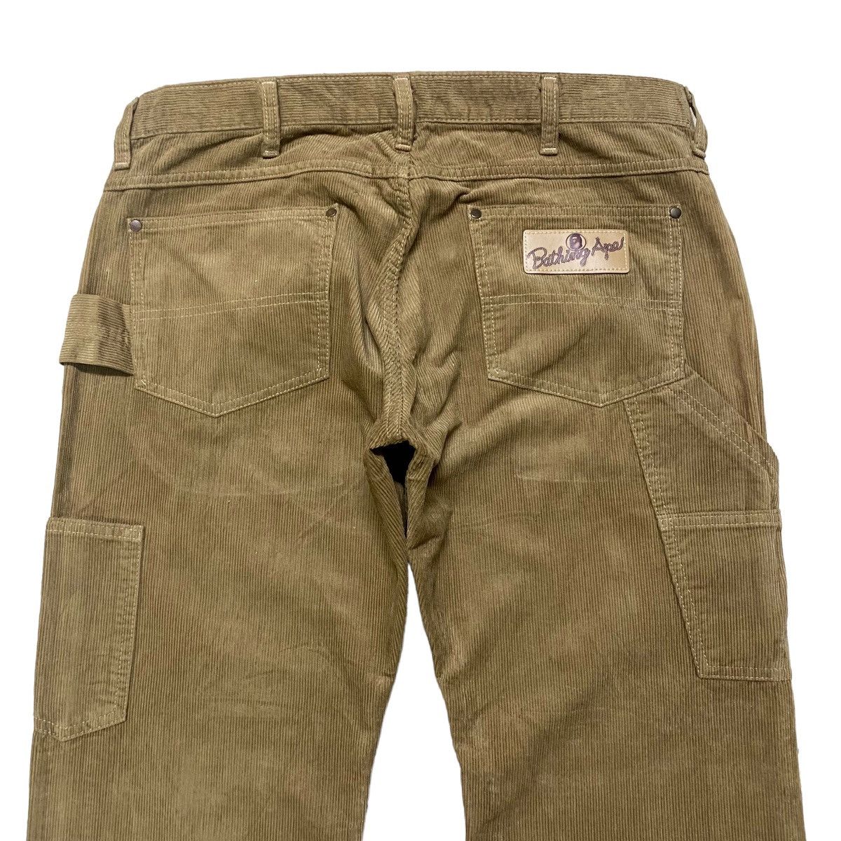 Bape Vintage A Bathing Ape BAPE Carpenter Pants Corduroy Size US 34 / EU 50 - 10 Thumbnail