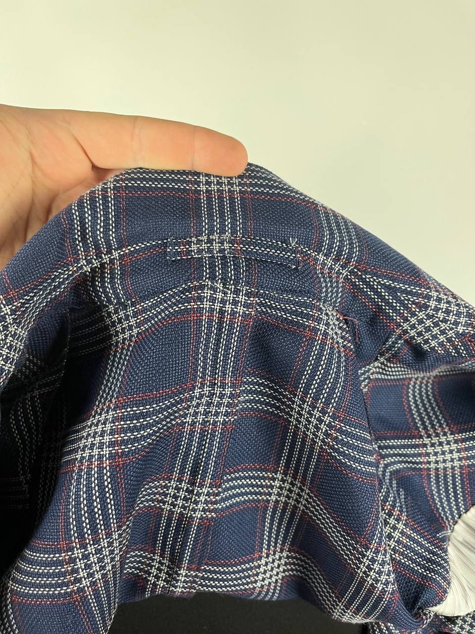 L.B.M. 1911 L.B.M. 1911 Tailored Limited Edition Blue Plaid Blazer Size 42S - 8 Thumbnail