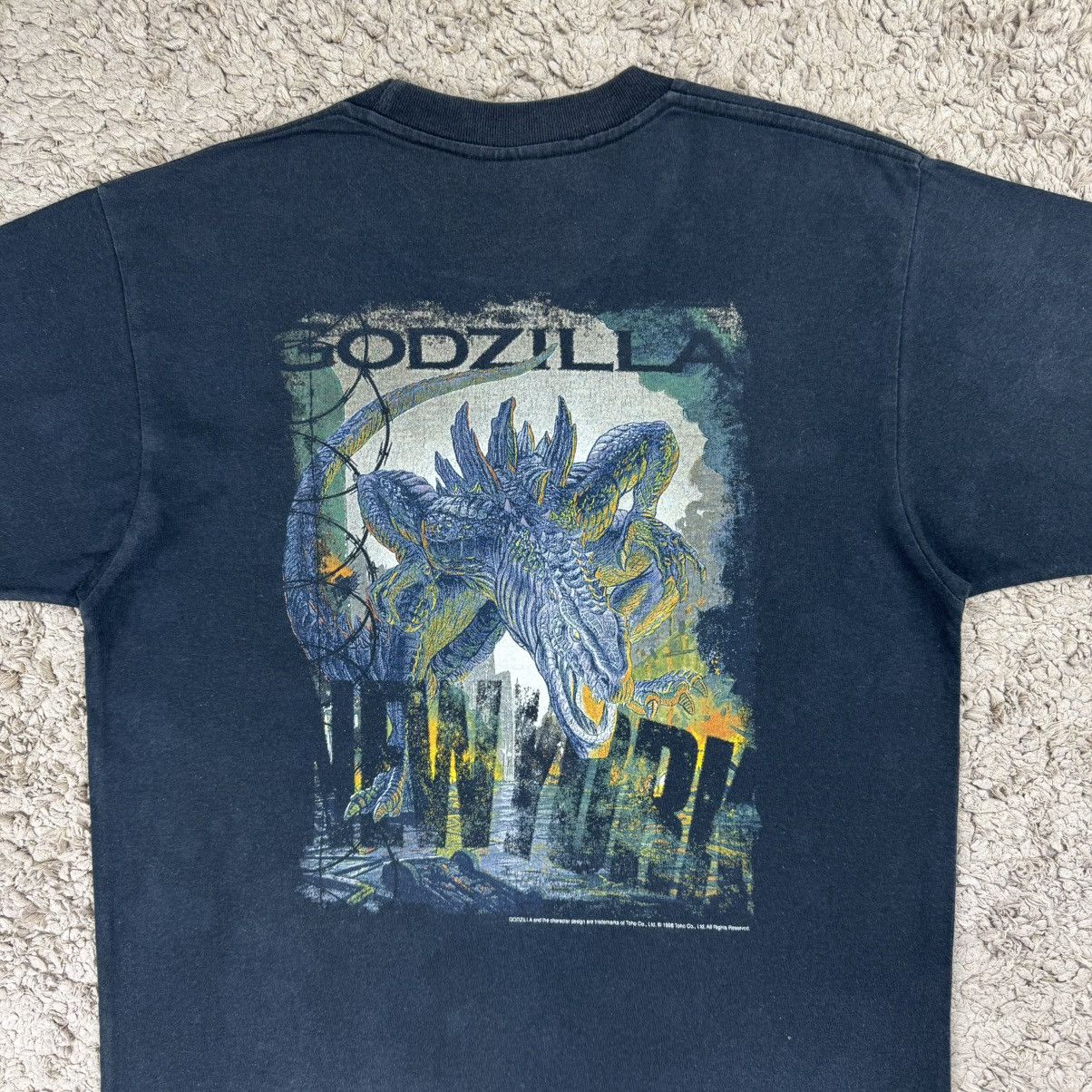 Vintage Vintage 1998 Godzilla Movie Promotional T-shirt Size US M / EU 48-50 / 2 - 5 Thumbnail