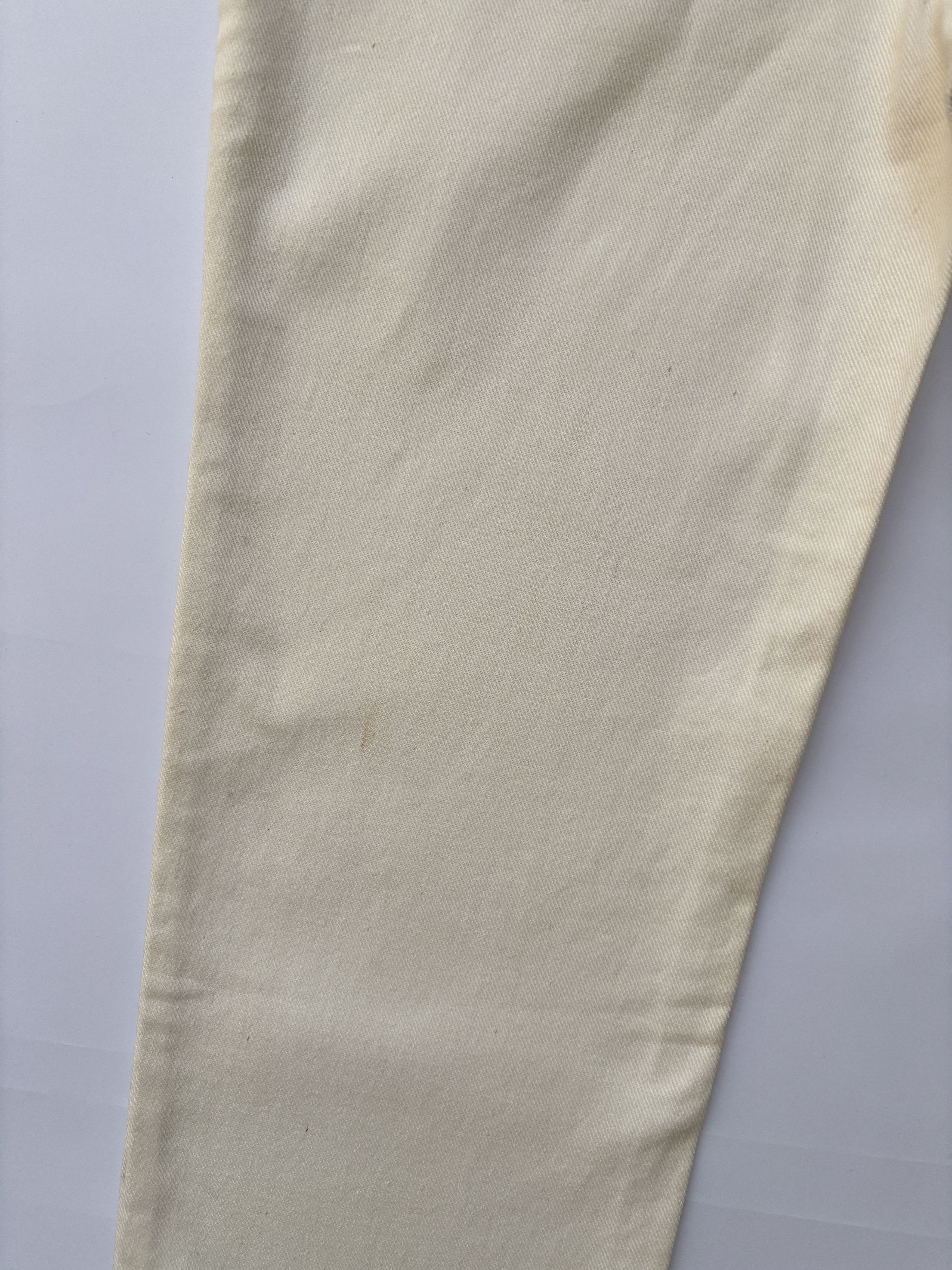Dior ⚡️QUICK SALE⚡️2009 Dior Cream Denim Jeans Pants Size 28" / US 6 / IT 42 - 8 Thumbnail