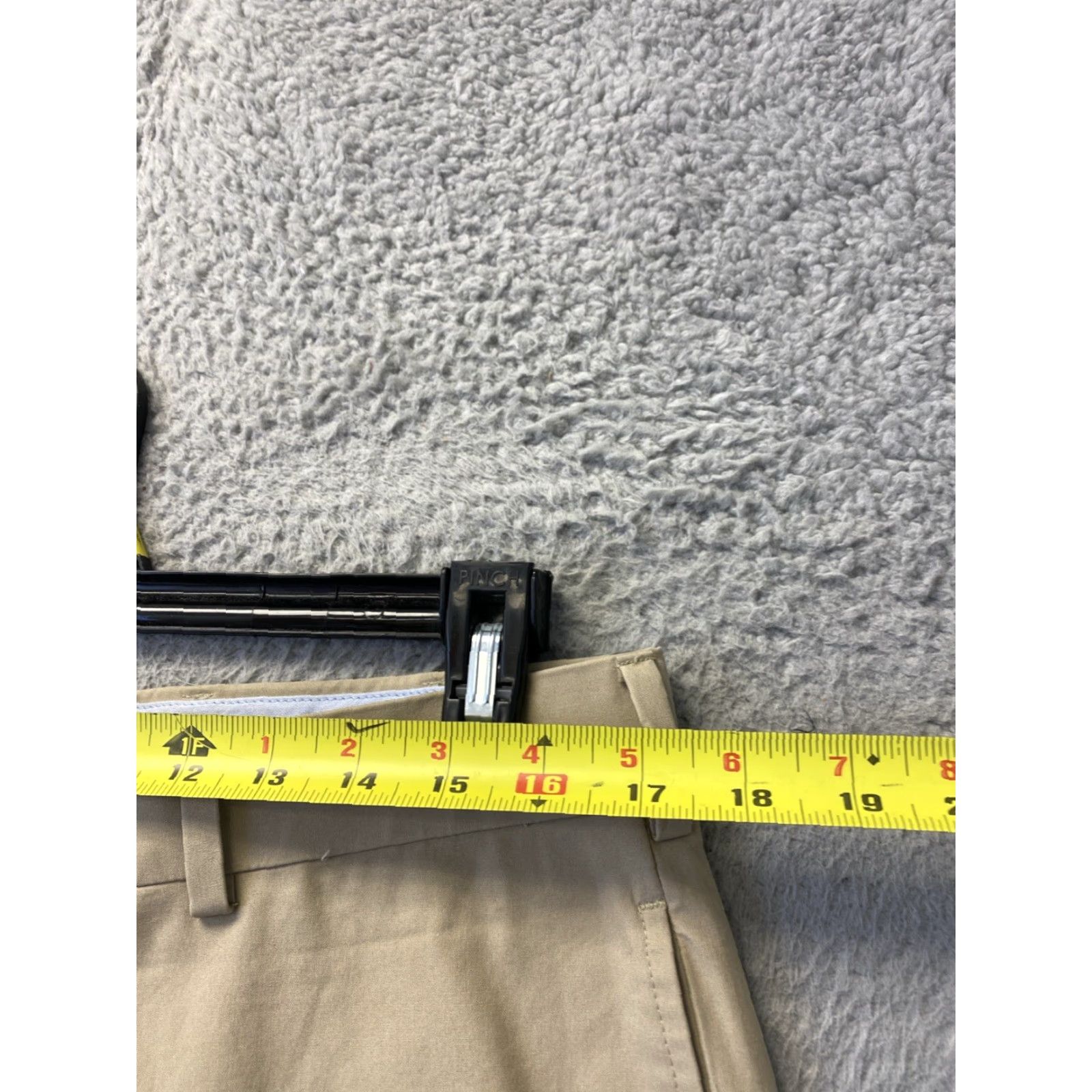 Brooks Brothers BROOKS BROTHERS Clark Fit Chino Pants 34W 32L Tan Solid Mens Size US 34 / EU 50 - 4 Thumbnail