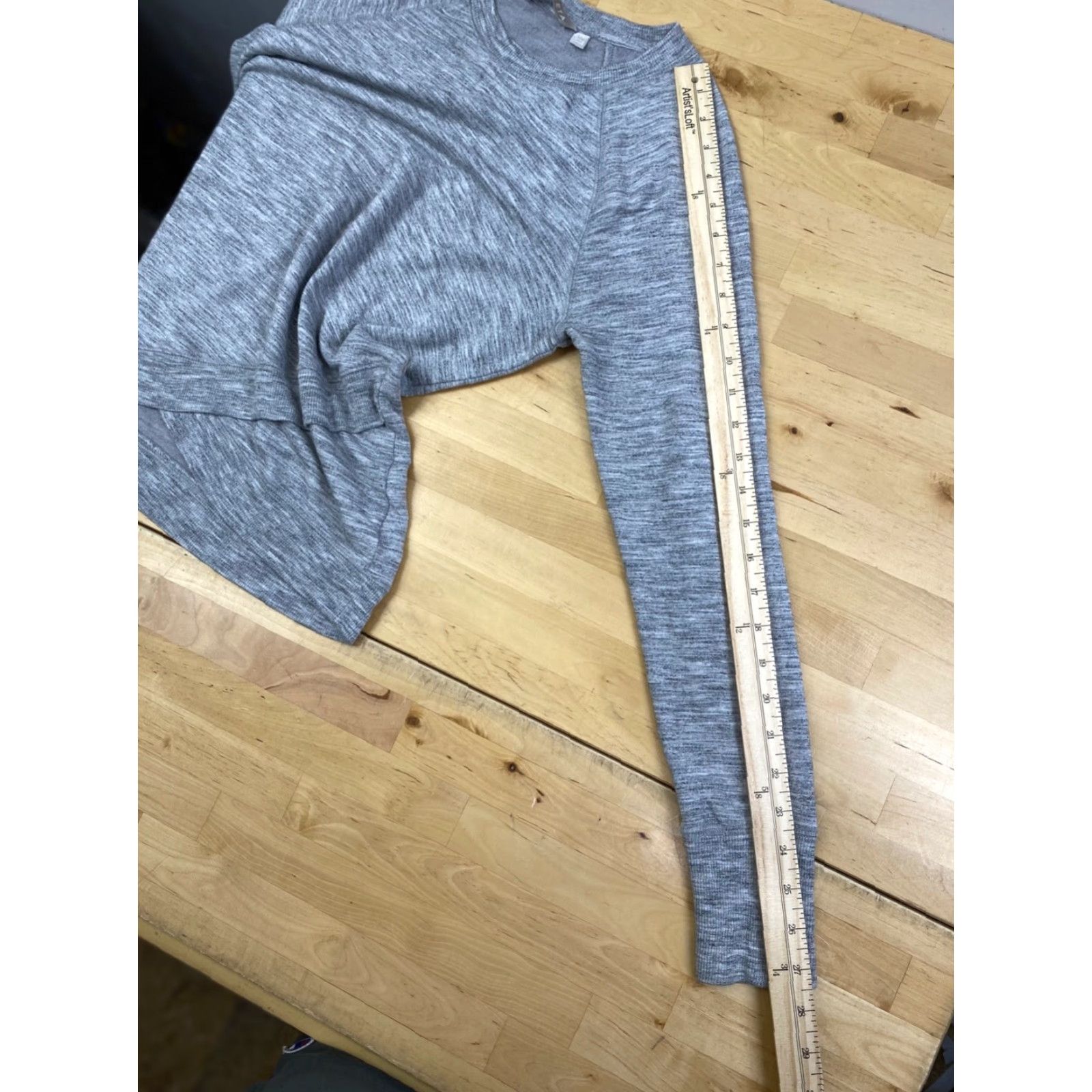 Athleta Athleta Shirt Womens Small Tall Gray Long Sleeve Pullover Casual T-Shirt Fitness Sports Size S / US 4 / IT 40 - 6 Thumbnail