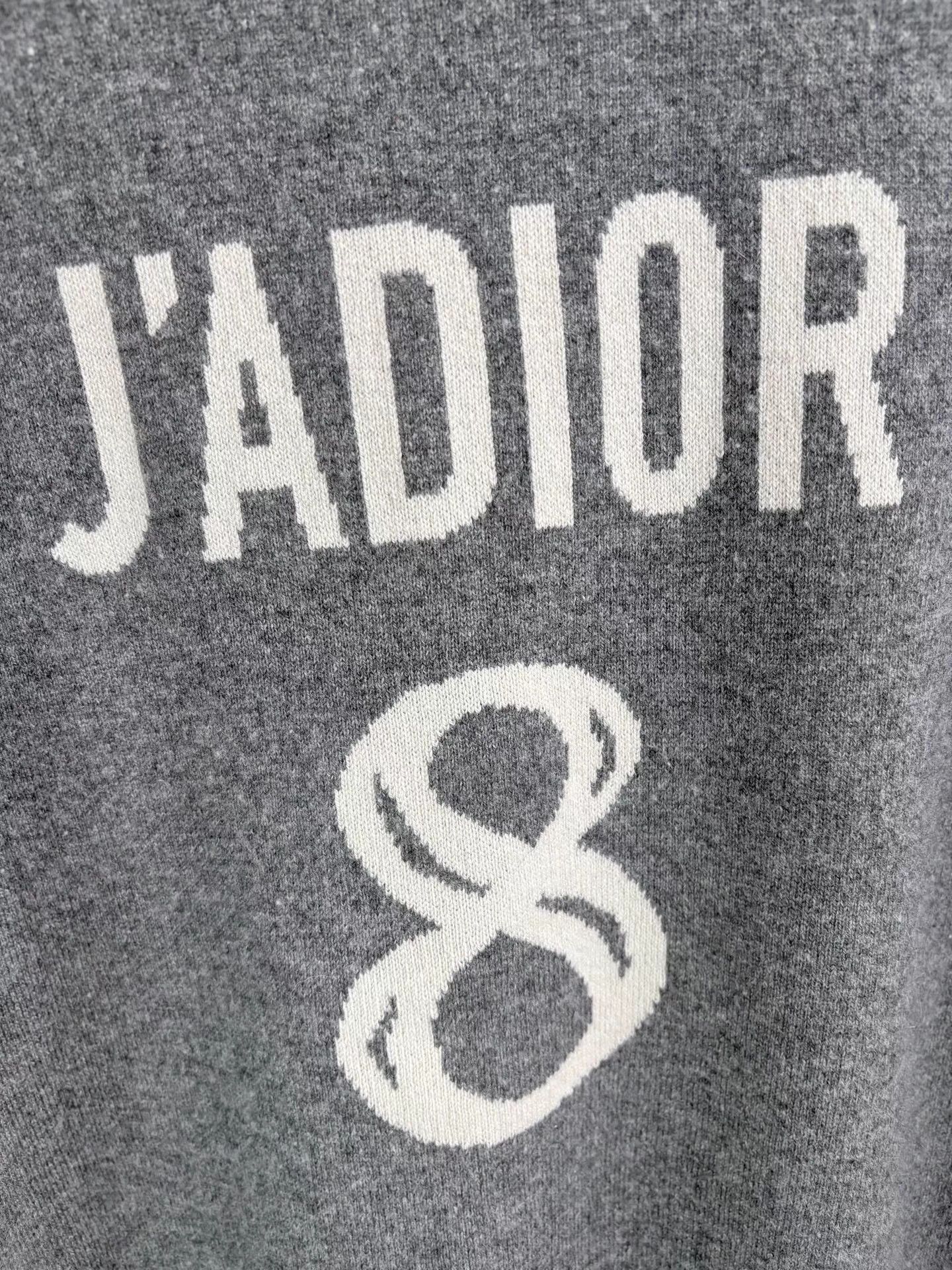 Dior DIOR Back Logo Cashmere Knit Sweater Size XS / US 0-2 / IT 36-38 - 3 Thumbnail