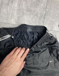 Vintage Y2K Nike Nylon Windbreaker Track Pants Joggers Drill