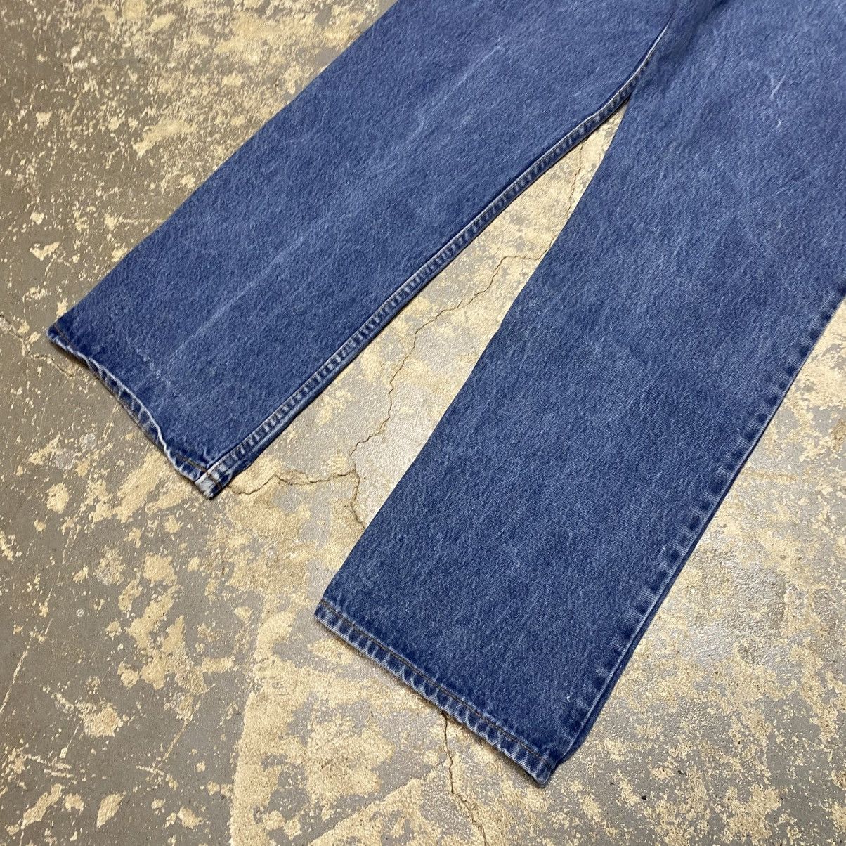 Levi's × Vintage Vintage Levi’s 517 Boot Cut Blue Denim Jeans USA 80s Size US 34 / EU 50 - 9 Thumbnail
