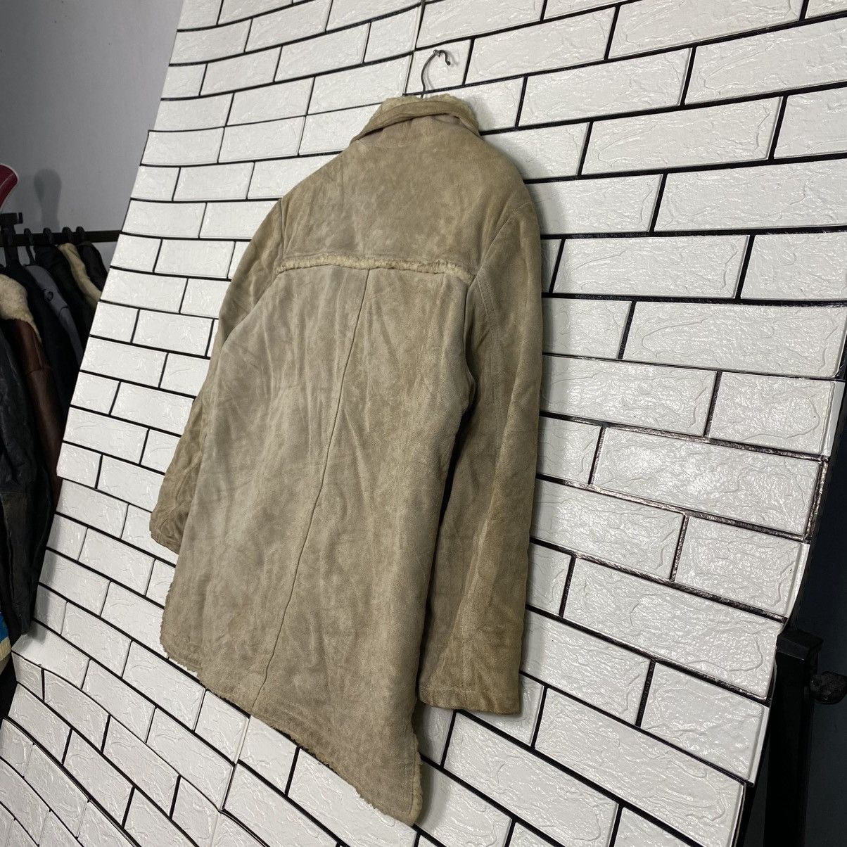 Marlboro 📌Vintage Marlboro Sherpa Genuine Leather Jacket Workwear Size US M / EU 48-50 / 2 - 11 Thumbnail