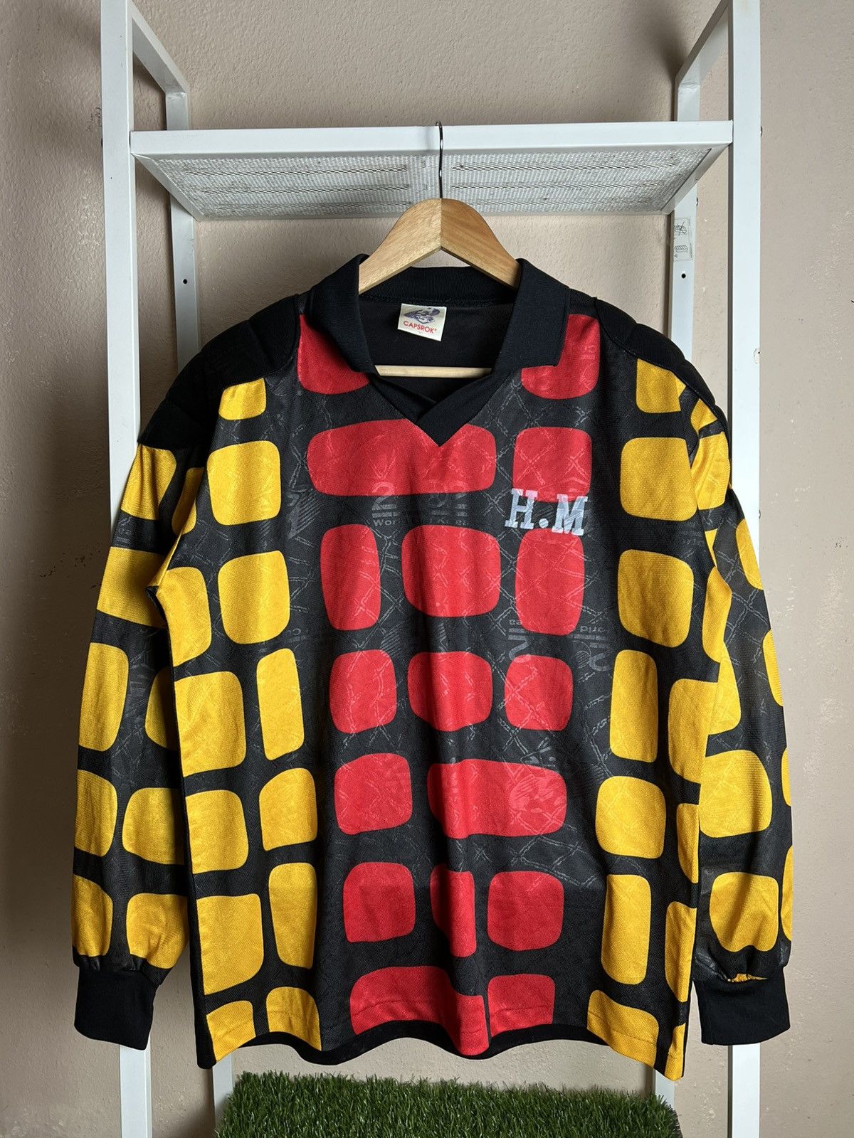 Vintage Vintage CSR Soccer Retro Goalkepper Jersey Multicolour Size US XL / EU 56 / 4 - 1 Thumbnail