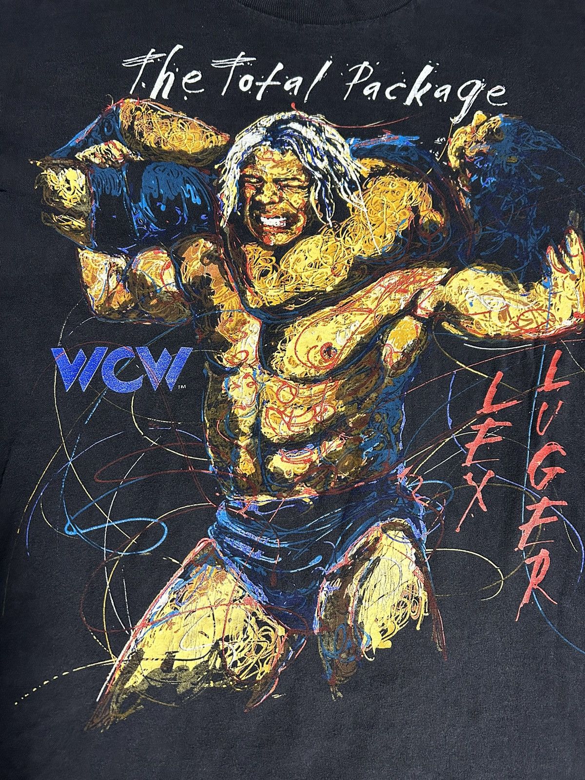 Vintage × WCW/nWo 1985 WCW LEX LUGER Size US L / EU 52-54 / 3 - 2 Thumbnail