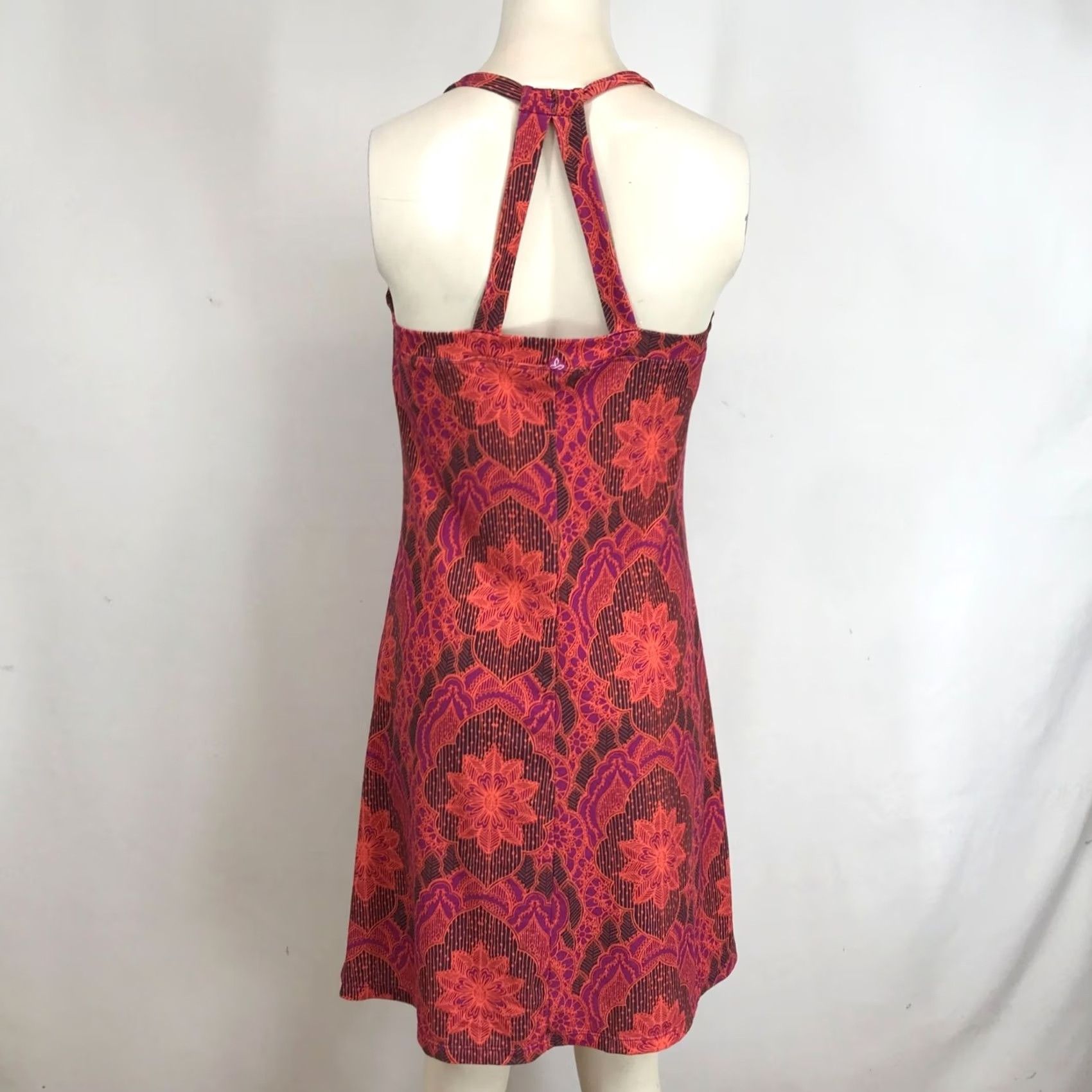 Prana PRANA - Womens S/M - Multicolor SleeveLESS Shelf Bra Strap Dress Size S / US 4 / IT 40 - 4 Thumbnail