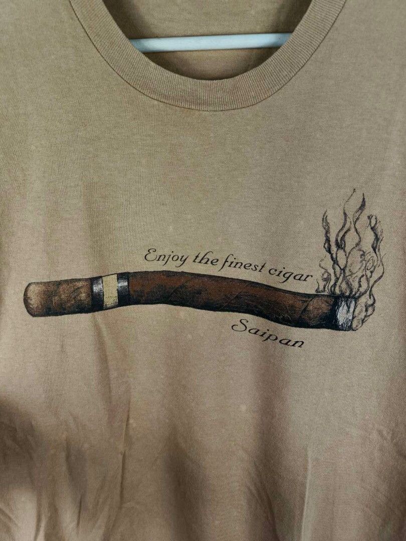 Hanes × Vintage Vintage Hawaii Saipan Cigars Size US L / EU 52-54 / 3 - 2 Thumbnail