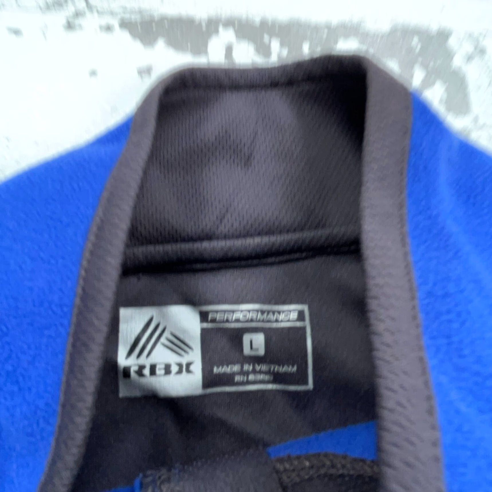 Reebok Reebok Sweater Women L Blue Fleece 1/4 Zip Raglan Long Sleeve Pockets Casual Outdoor Regular Size: L Size L / US 10 / IT 46 - 5 Thumbnail