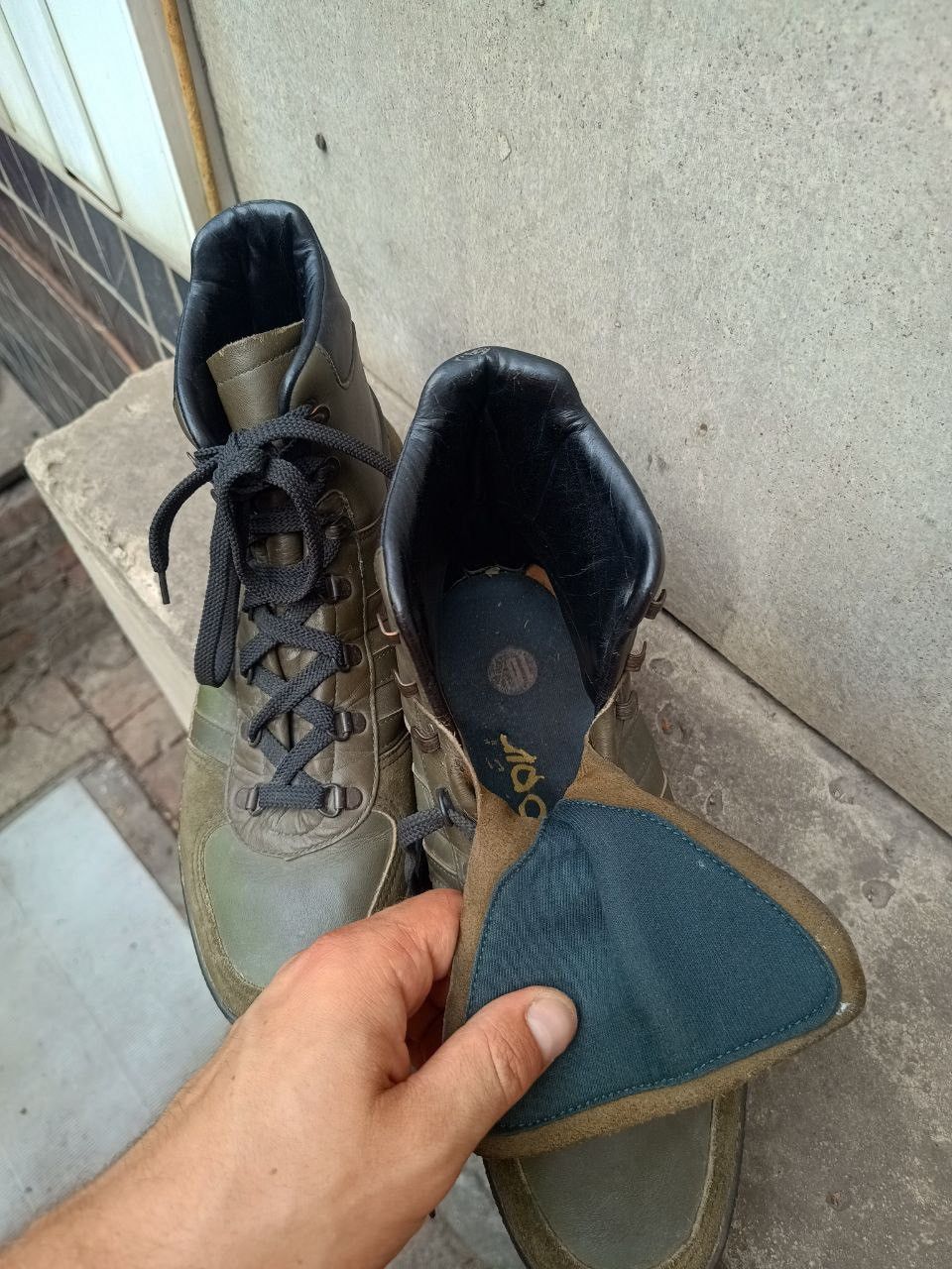 Vintage Adidas Alaska vintage 1990th hightop sneakers boots 44.5 sz Size US 10.5 / EU 43-44 - 5 Thumbnail
