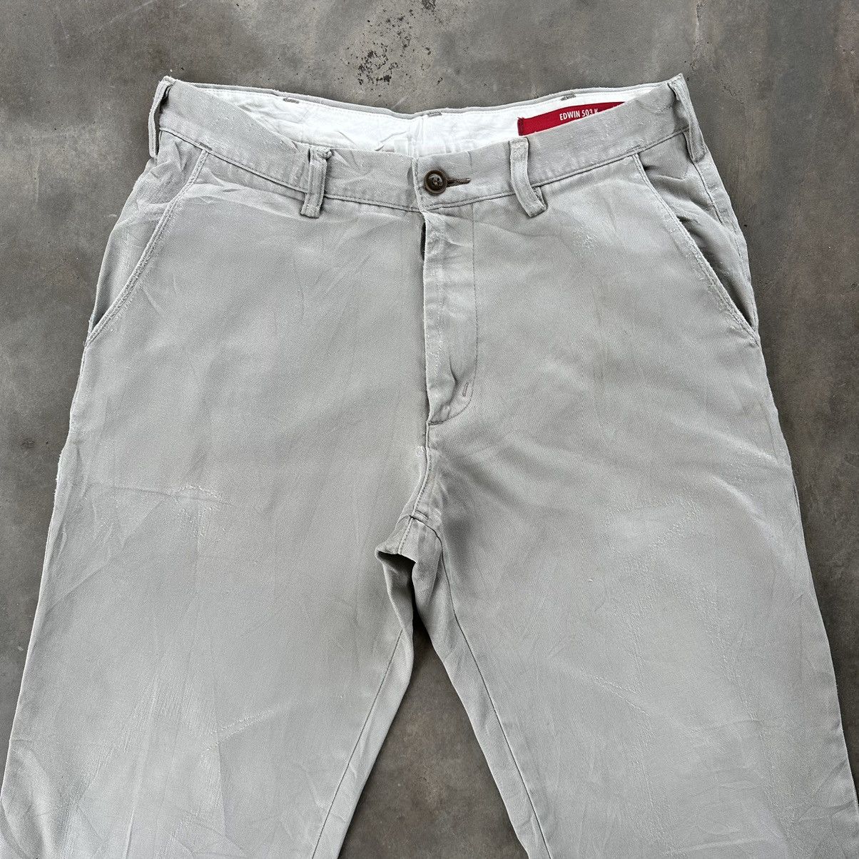 Edwin × Vintage Vintage Edwin 503 K Casual Trousers Pants Size US 31 - 2 Thumbnail