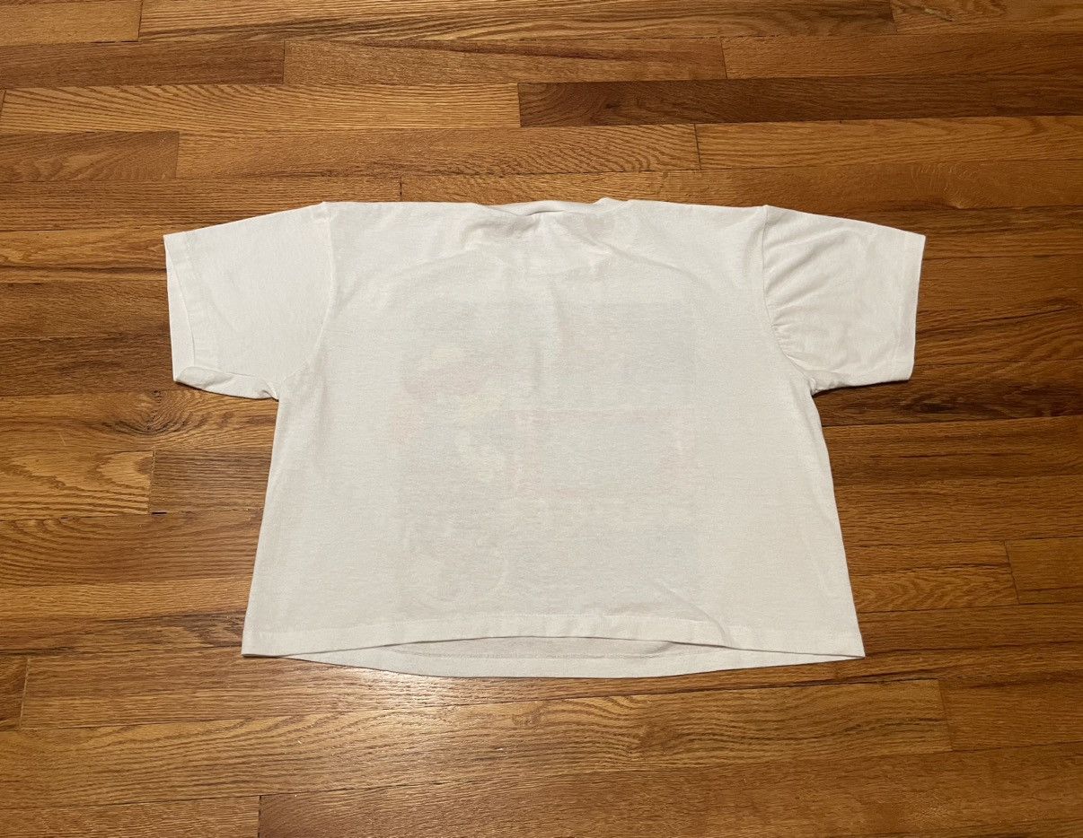 Vtg 80s RARE Disney Hawaiian Beach Hip Hop Crop Top T Shirt main image 0