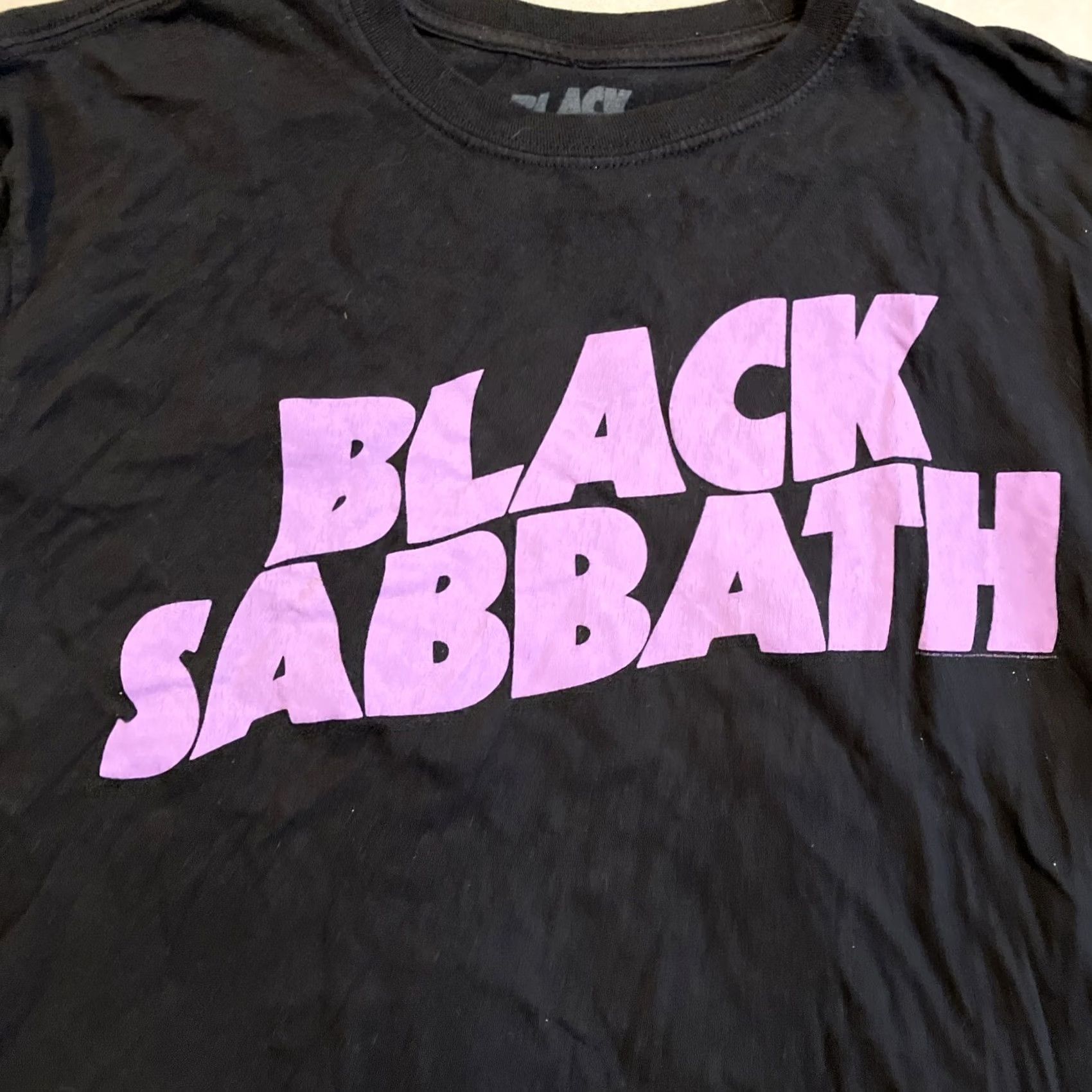 X-LARGE OFFICIAL Black Sabbath OZZY Black Short Sleeve Crew Neck T Shirt Large Mens Shirt Graphic Print Band Music Black Sabbath Size US L / EU 52-54 / 3 - 2 Thumbnail