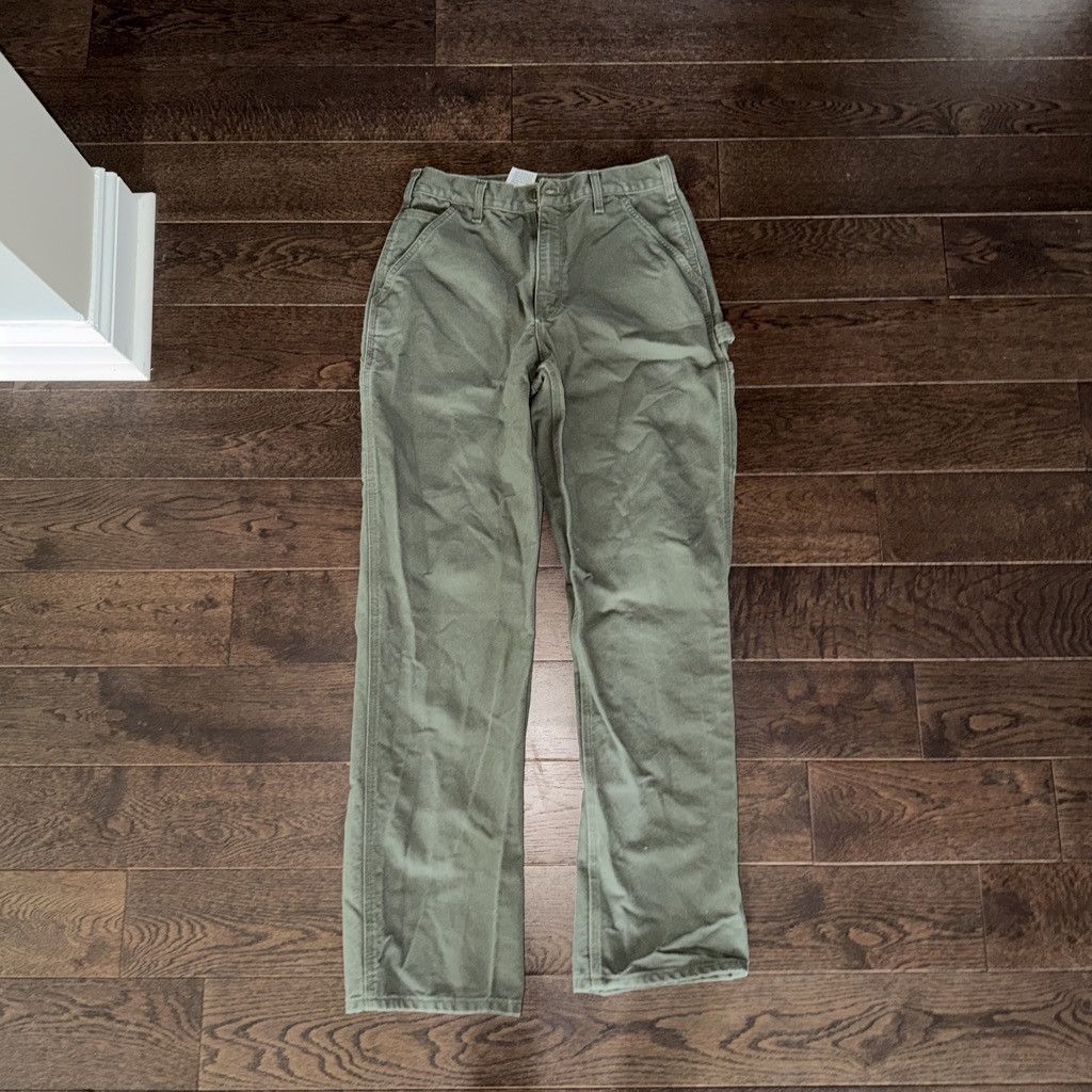 Carhartt Carhartt Carpenter Pants — Faded Olive Green Size US 32 / EU 48 - 1 Thumbnail