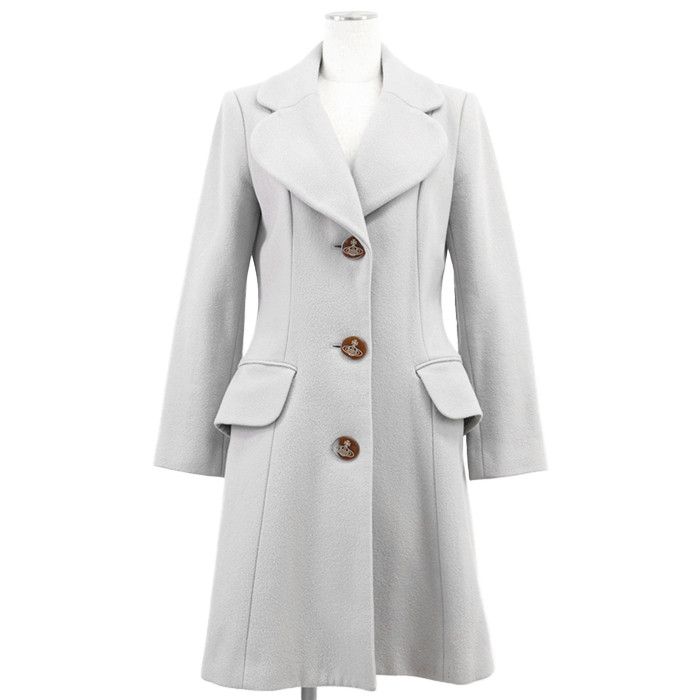 Vivienne Westwood Vivienne Westwood Vivienne Westwood Red Label Love Coat Wool Coat Textile Outerwear DUTY FREE for USA Size ONE SIZE - 1 Thumbnail