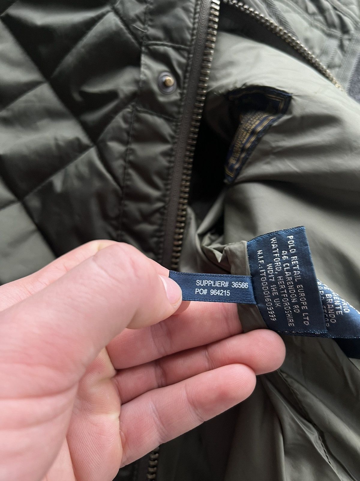Polo Ralph Lauren × Vintage Vintage Polo by Ralph Lauren Quilted Vest 90s Size US S / EU 44-46 / 1 - 12 Thumbnail