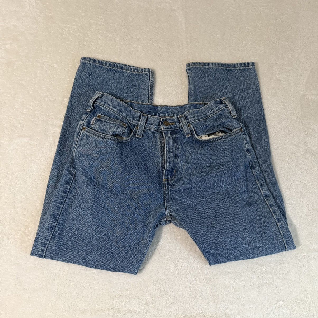 Carhartt y2k Vintage Relaxed fit Carhartt Jeans Size US 33 - 3 Thumbnail