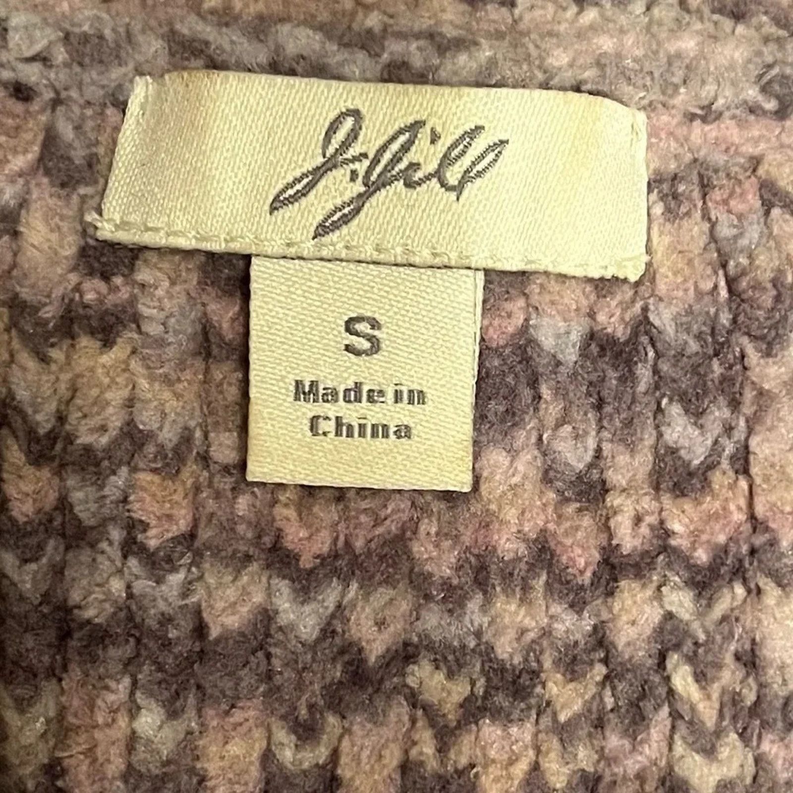 J. Jill J Jill slub marled pullover sweater, size Small Size S / US 4 / IT 40 - 3 Thumbnail