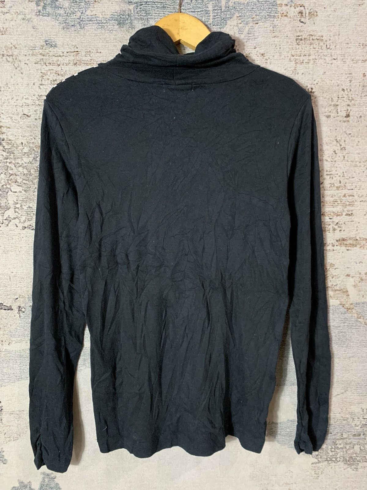 Issey Miyake × Japanese Brand × Yohji Yamamoto Japanese Turtle Neck Poem Long sleeve Undefined Size US M / EU 48-50 / 2 - 2 Thumbnail