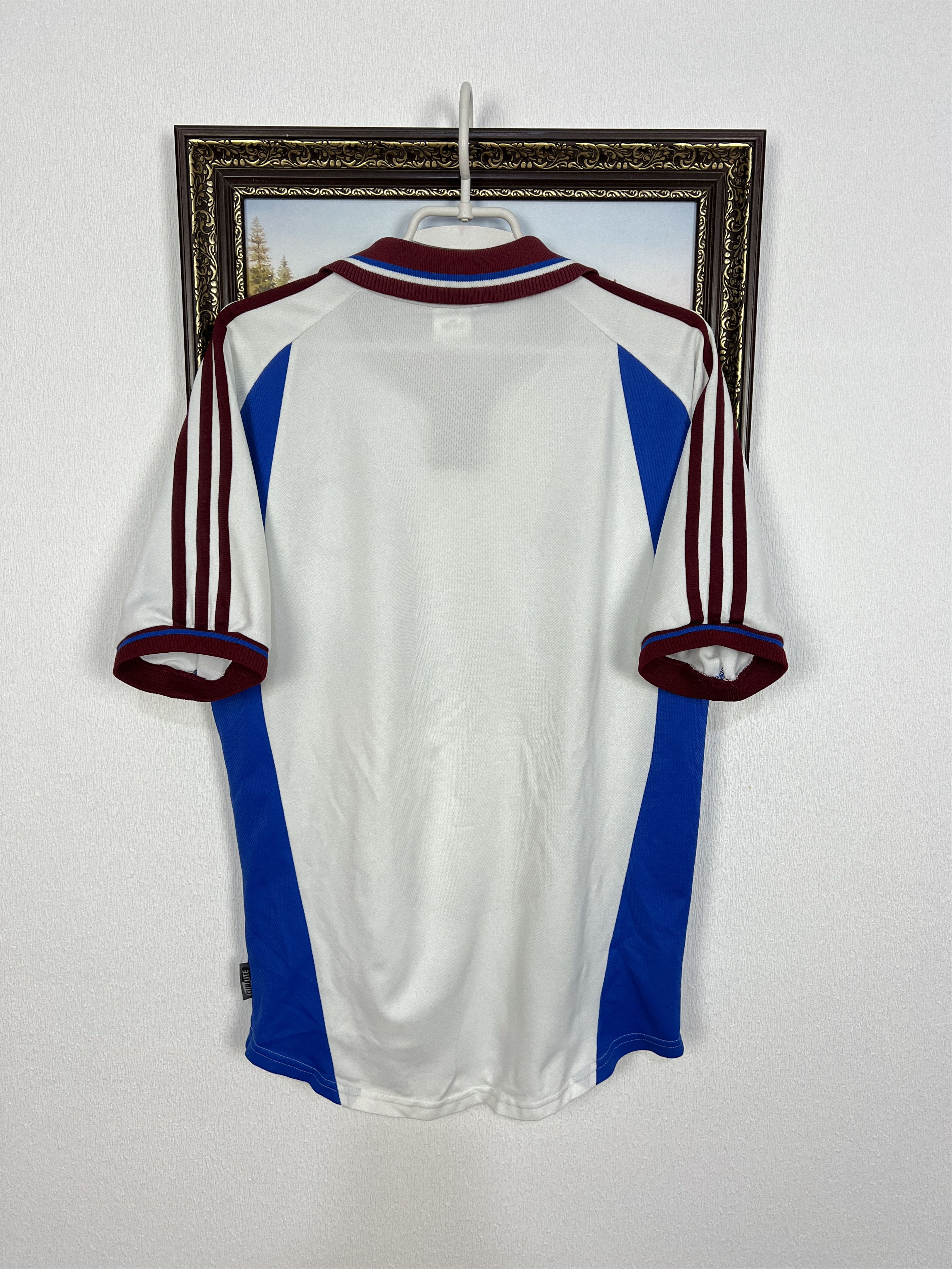 Adidas Servette Away football shirt 2000 Soccer Adidas Jersey Size US S / EU 44-46 / 1 - 12 Thumbnail