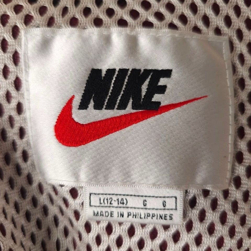 Nike VINTAGE Nike Jacket Mens Size Large Red 90s Striped Full Zip Streetwear Size US L / EU 52-54 / 3 - 6 Thumbnail