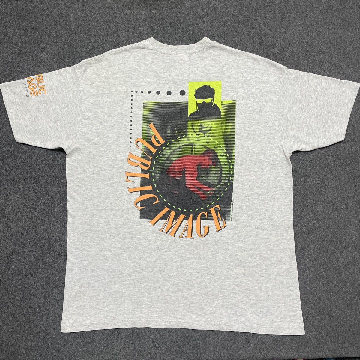 Vintage Vintage Public Image Clothing 90s T-shirt Size US L / EU 52-54 / 3 - 4 Thumbnail