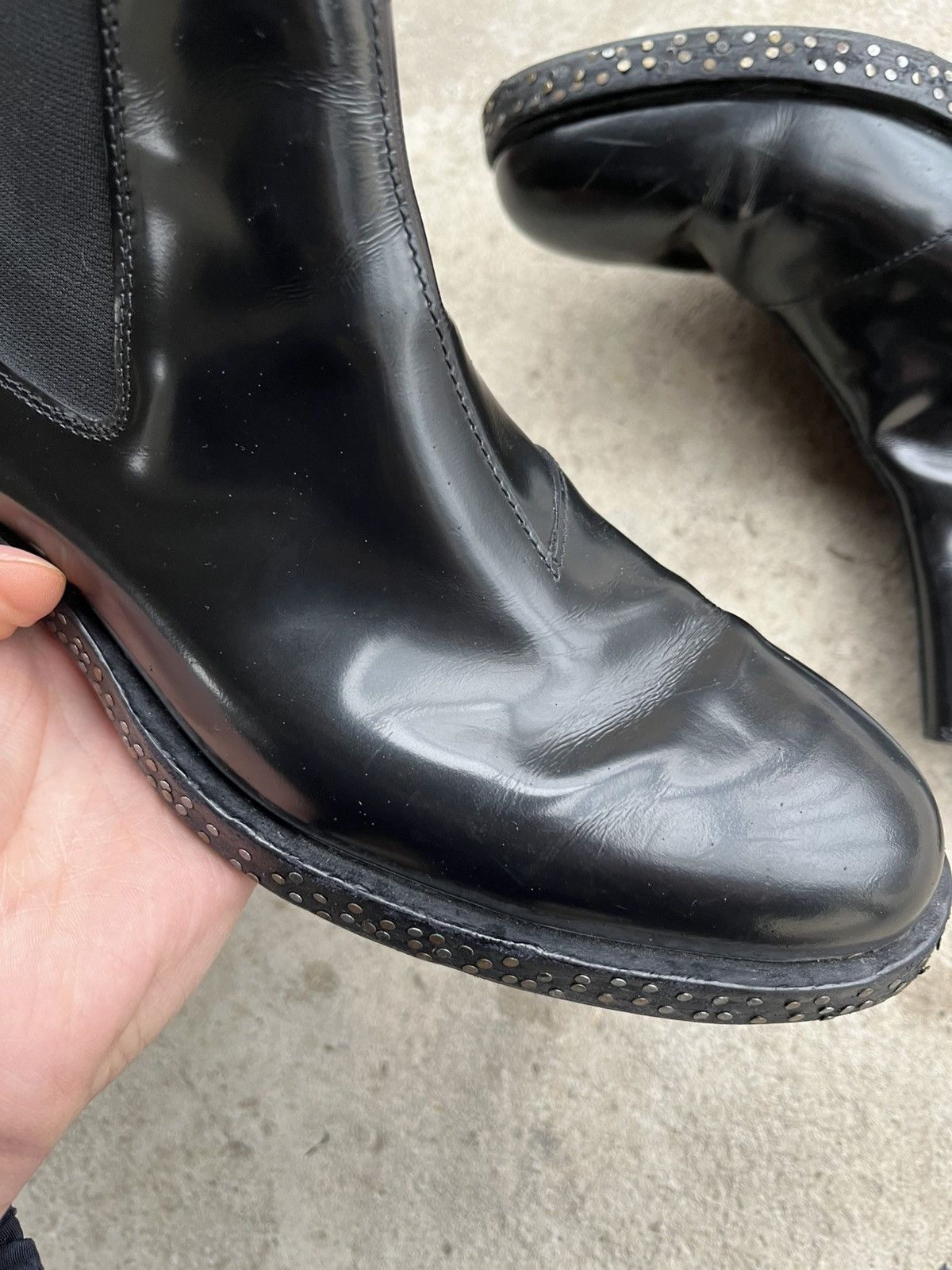 Maison Margiela Maison Martin Margiela Chelsea Ankle Boots Heels Shoes Size US 8 / IT 38 - 7 Thumbnail