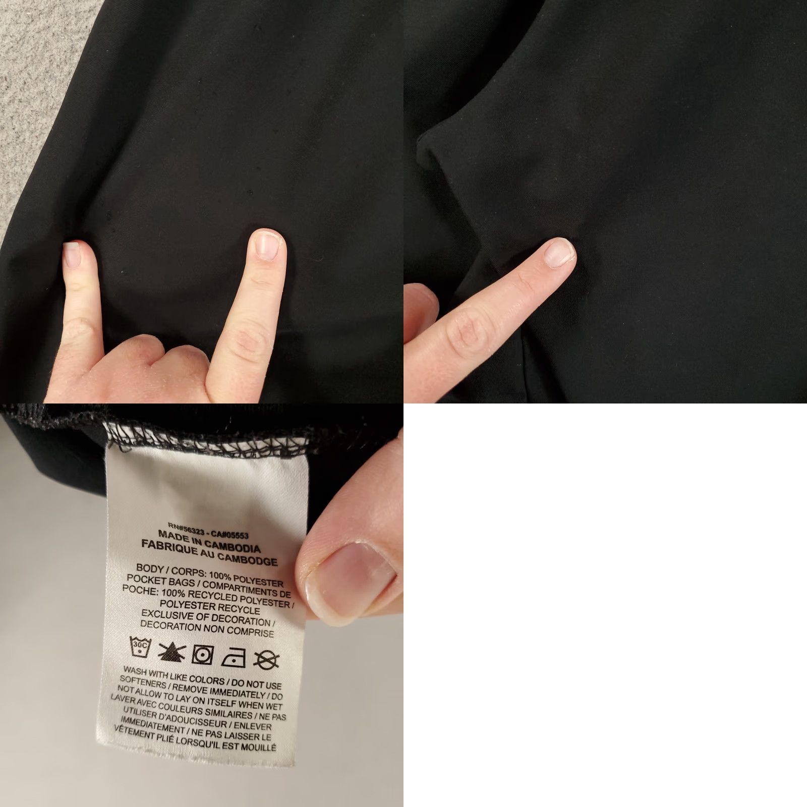 Nike Nike Dri-FIT Standard Fit Pants Mens Large Black Sweatpants Track Pants Regular Fit Athletic Sportswear Size US 33 - 8 Thumbnail