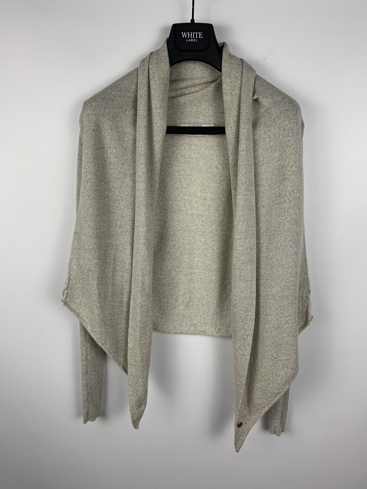Allsaints Designer Allsaints Merino Wool Cardigan Sweatsr Size UK 10 Size M / US 6-8 / IT 42-44 - 8 Thumbnail