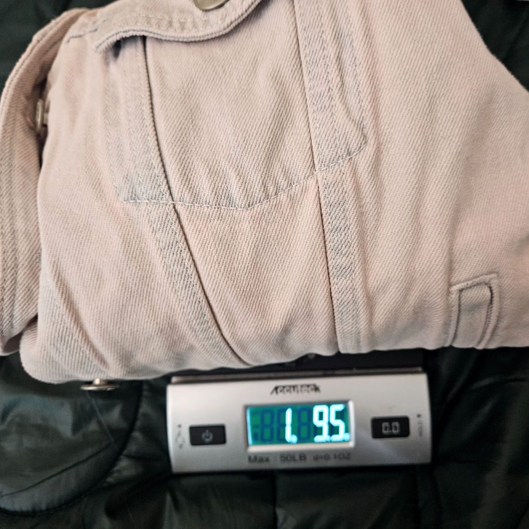 Madewell Madewell Jacket Women’s Regular Size M Denim Trucker Pink Raglan Over-dyed Edition Vintage: No Shirt/Coat? Size M / US 6-8 / IT 42-44 - 7 Thumbnail