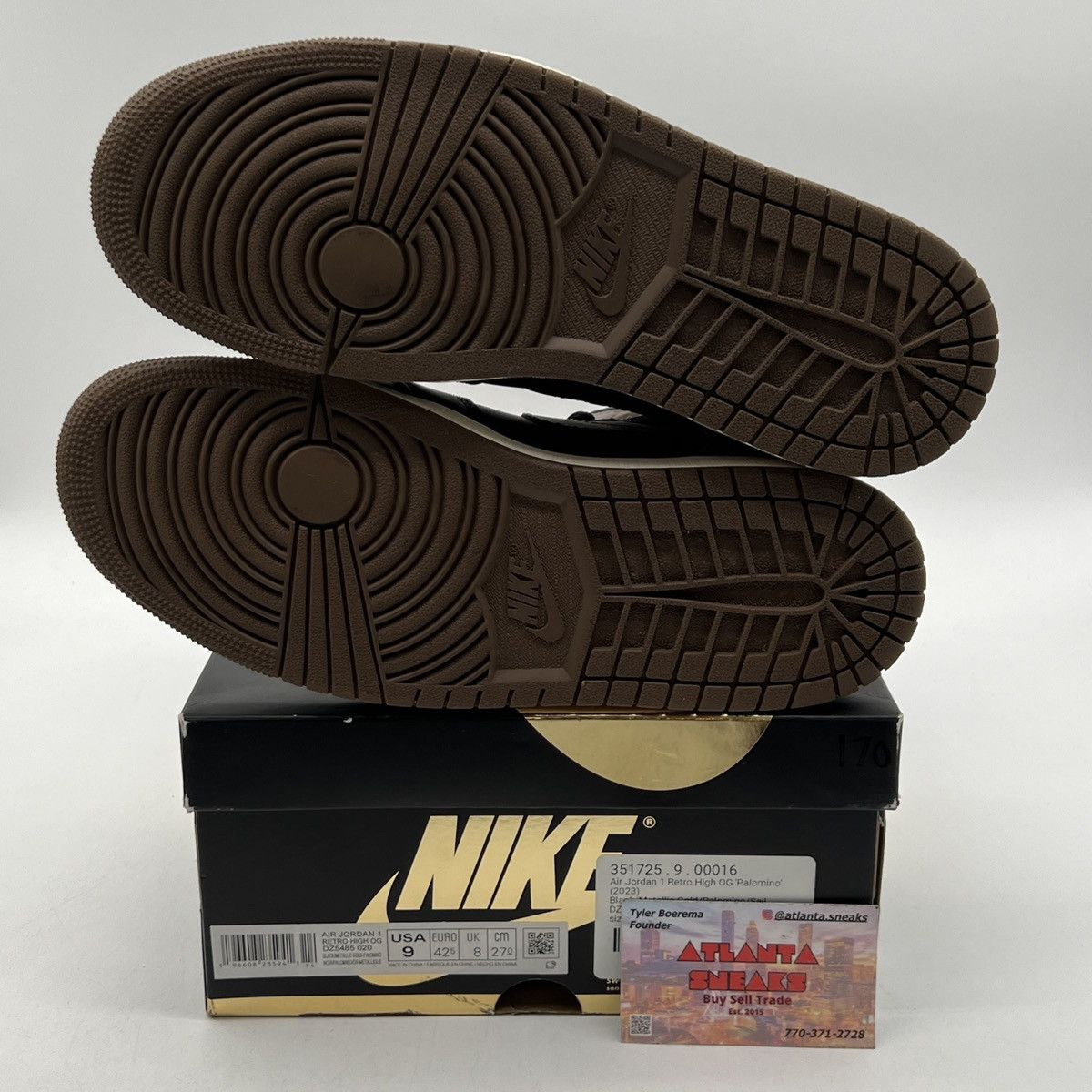 Nike Air Jordan 1 High palomino Size US 9 / EU 42 - 8 Thumbnail