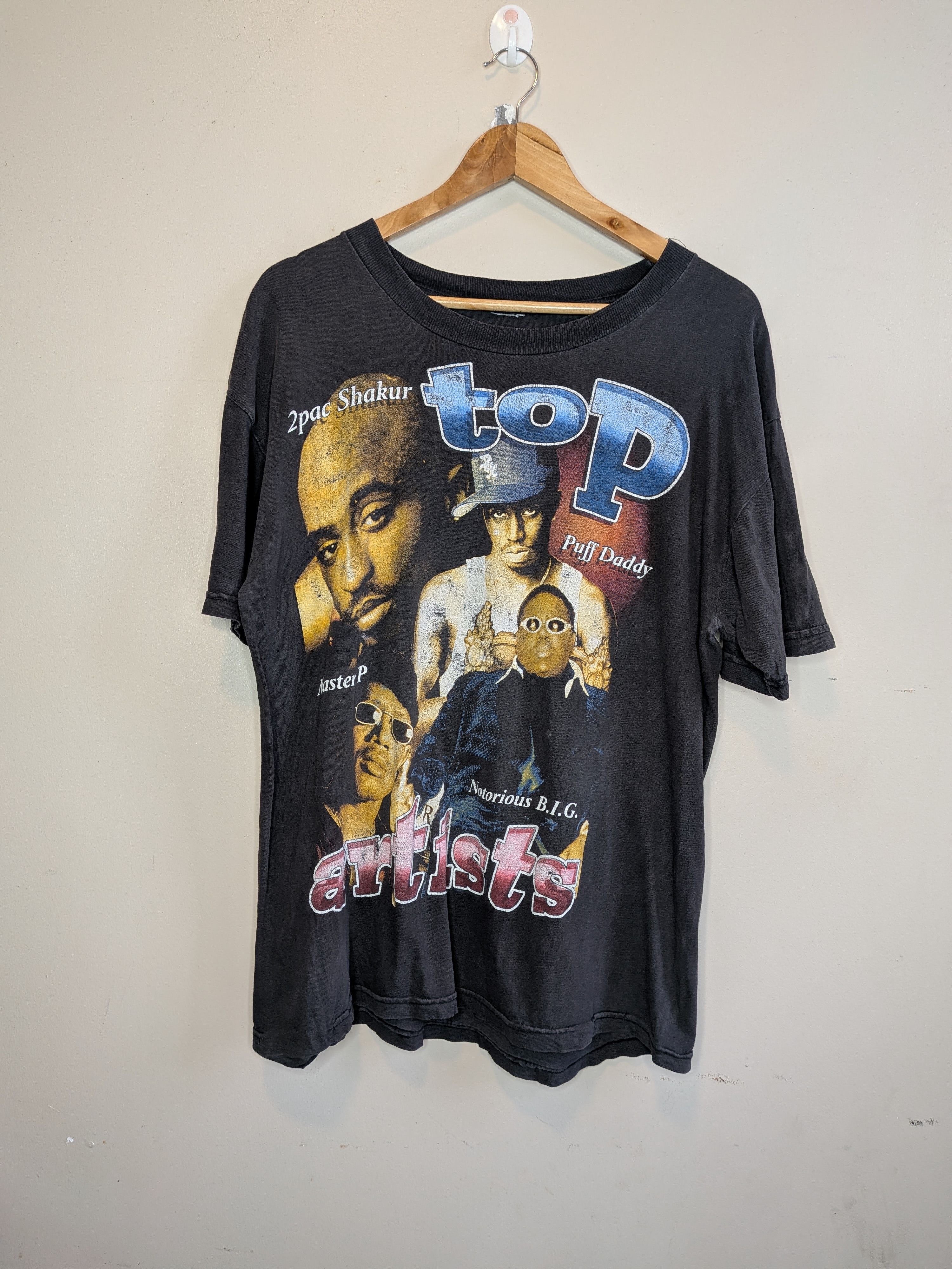 Vintage 90's Top Artist Rap Tee Size US L / EU 52-54 / 3 - 1 Thumbnail
