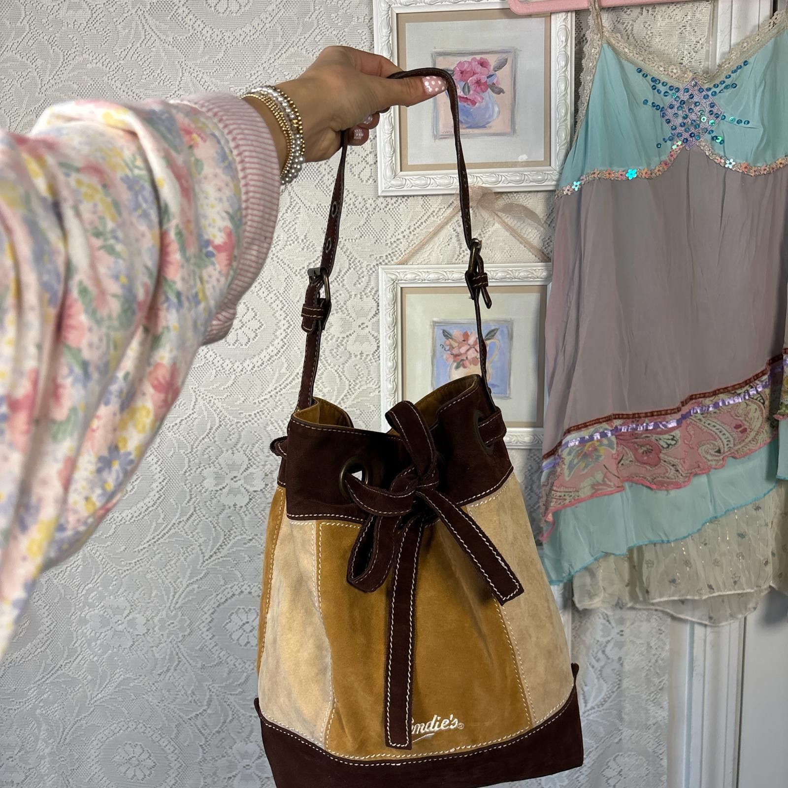 Other vintage suede patchwork candies purse Size ONE SIZE - 5 Thumbnail