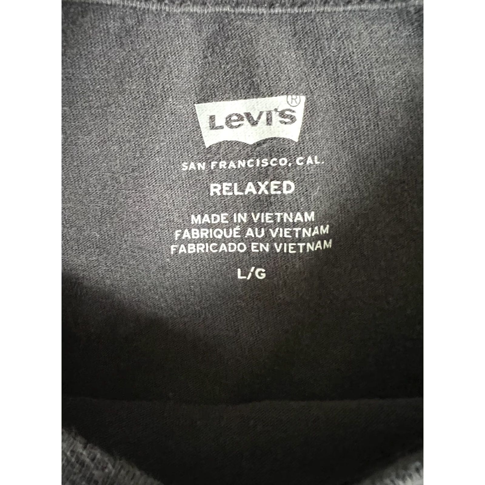 Levi's Levi's 501 T-Shirt Mens Large Black Neon Logo Graphic Retro Relaxed Fit Size US L / EU 52-54 / 3 - 7 Thumbnail