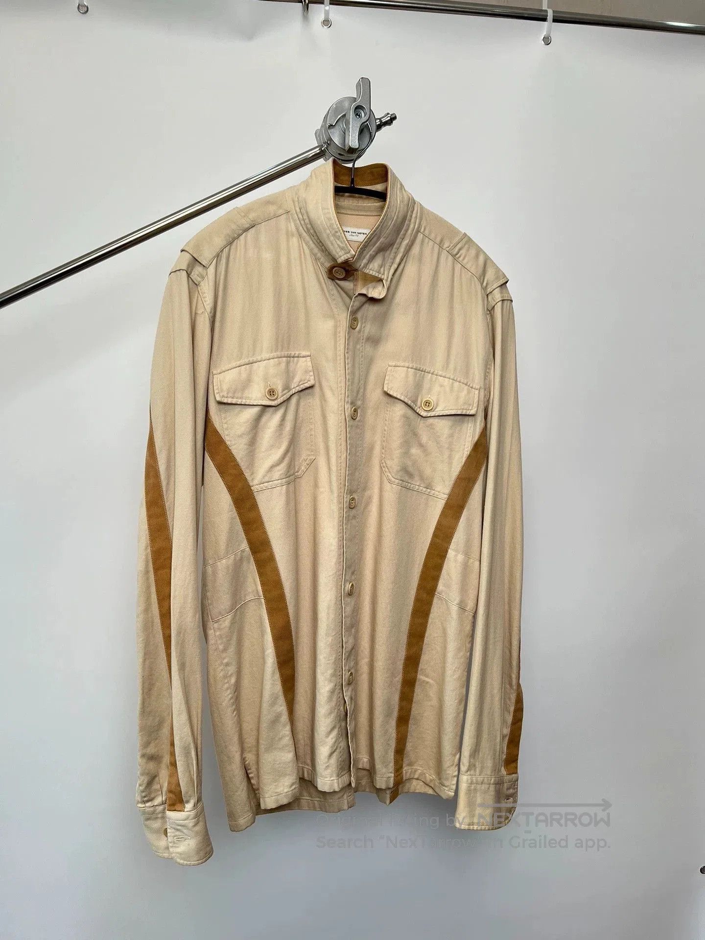 Dries Van Noten Multi Color Long Sleeve Button Up Shirt. Size US M / EU 48-50 / 2 - 2 Thumbnail