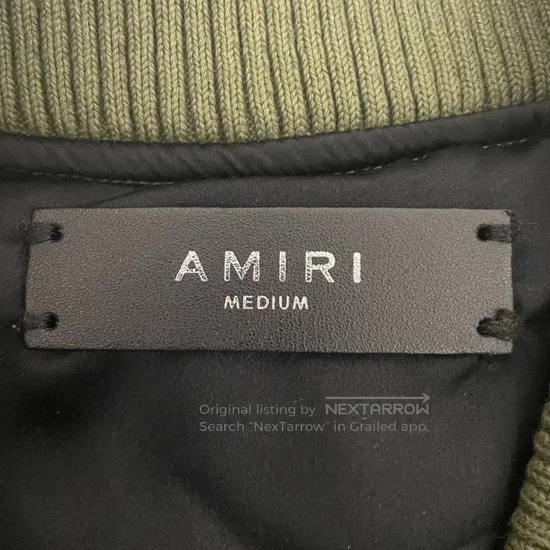 Amiri Amiri Green Camo Bomber Jacket M. Size US M / EU 48-50 / 2 - 3 Thumbnail