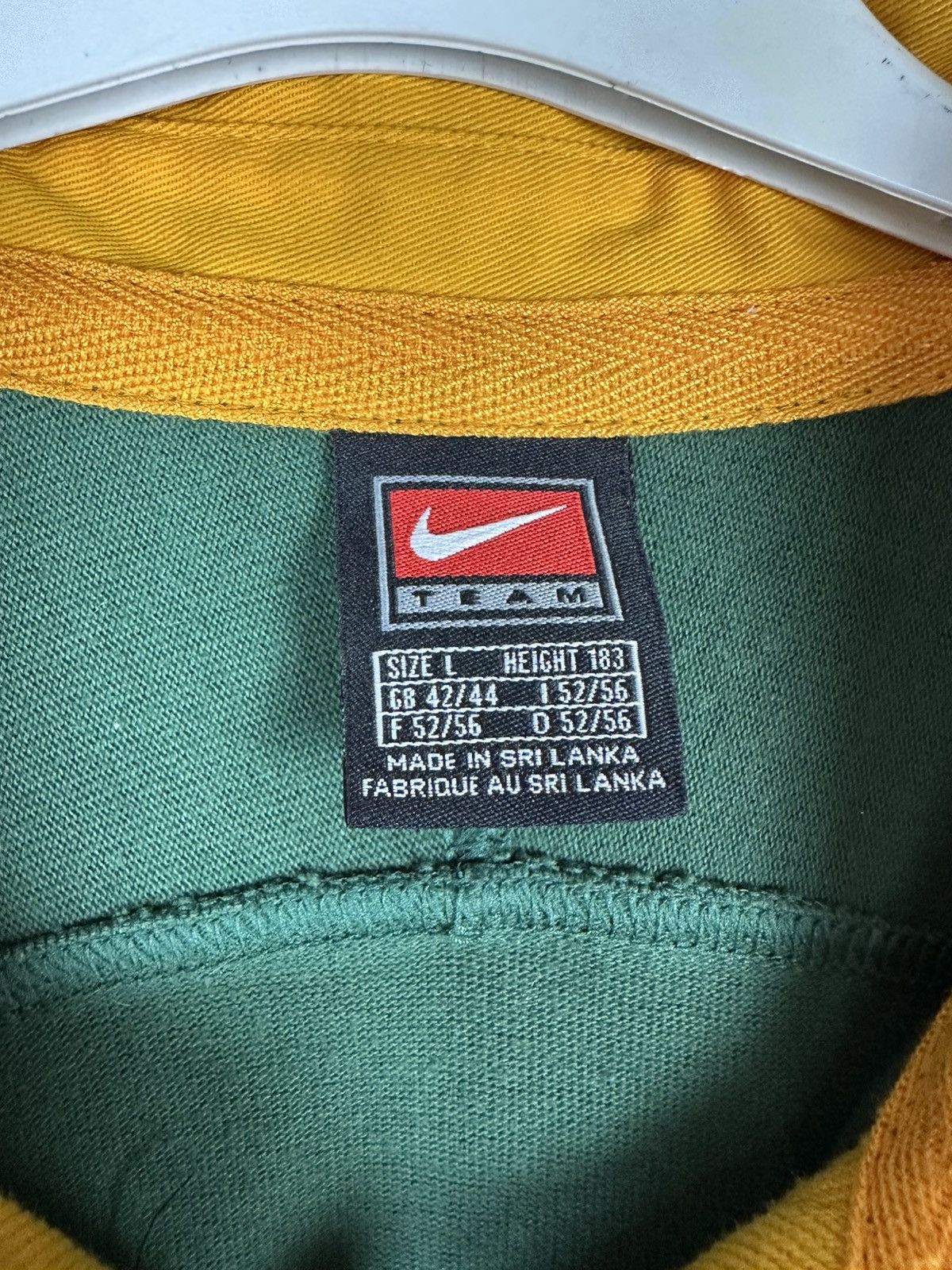 Nike Vintage 90's Nike South Africa Rugby Union L/S Jersey Shirt Size US M / EU 48-50 / 2 - 5 Thumbnail