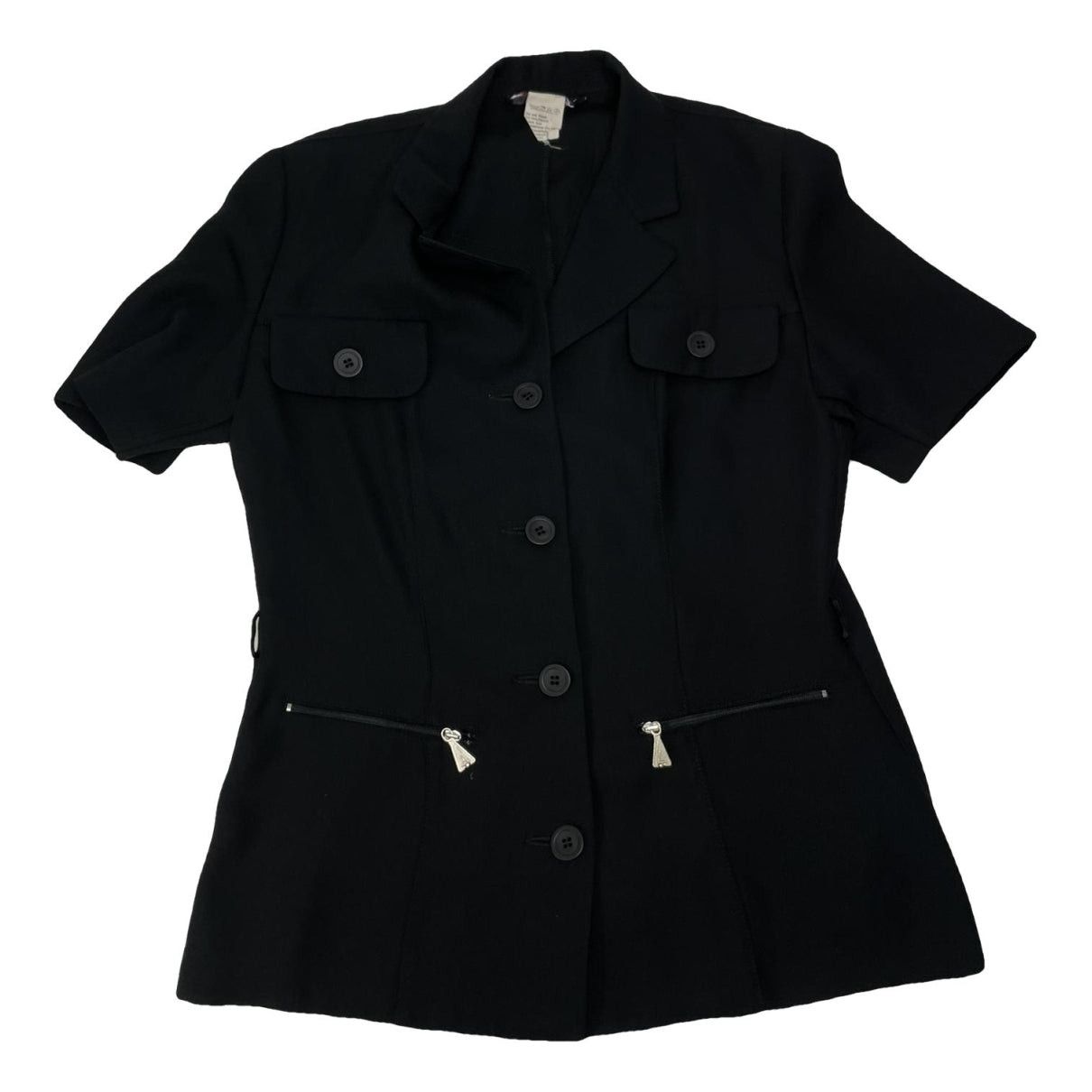 Black Polyester Jacket