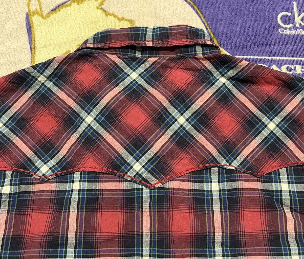 True Religion TRUE RELIGION Western Flannel Rare Button Up Shirt Size US XL / EU 56 / 4 - 8 Thumbnail