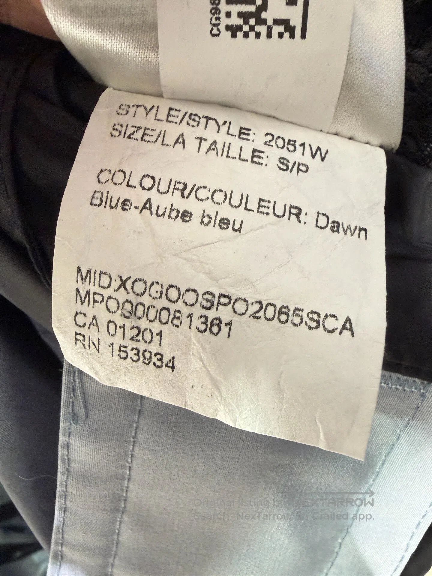 Canada Goose Canada Goose Long Expedition Parka in Dawn Blue. Size US S / EU 44-46 / 1 - 7 Thumbnail