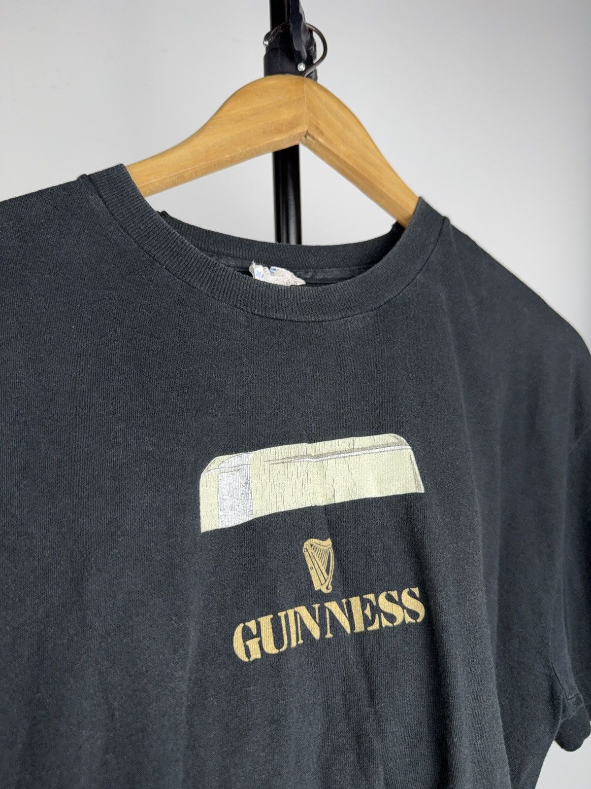 Vintage Retro Vintage Guinness Beer Graphic 90s Pub Promo T shirt Size US L / EU 52-54 / 3 - 8 Thumbnail