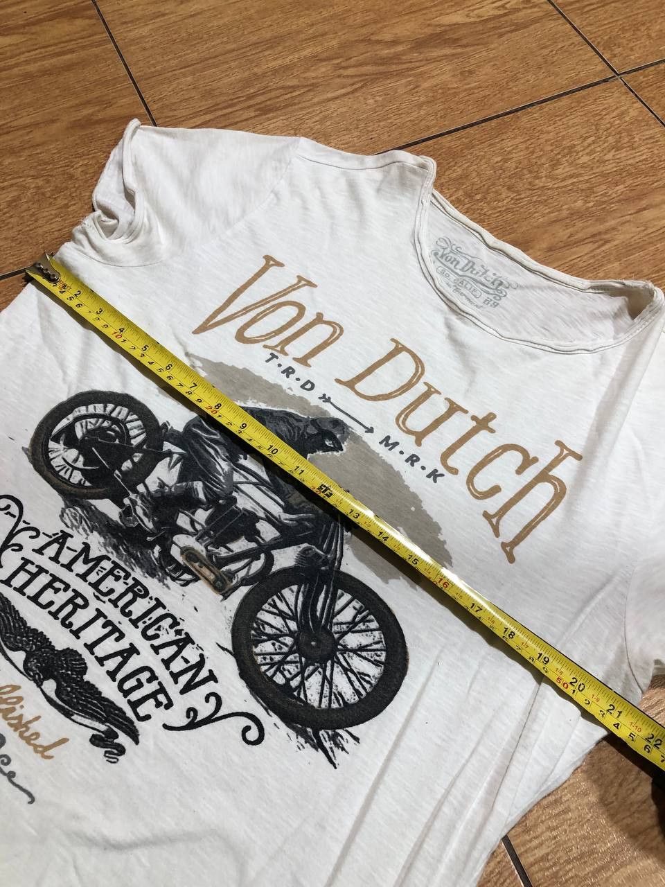 Von Dutch Von Dutch Biker Style Graphic Shirt Size US L / EU 52-54 / 3 - 10 Thumbnail