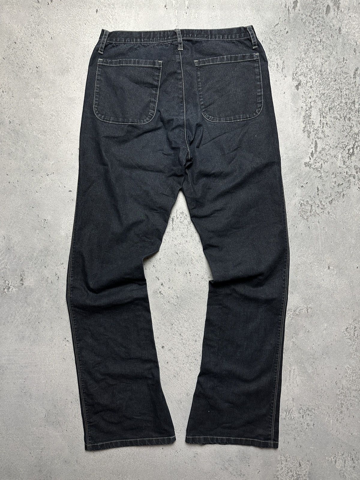 Marithe + Francois Girbaud Vintage Marithe Francois Girbaud Flared Jeans Pants Rare 90s Size 28" / US 6 / IT 42 - 5 Thumbnail
