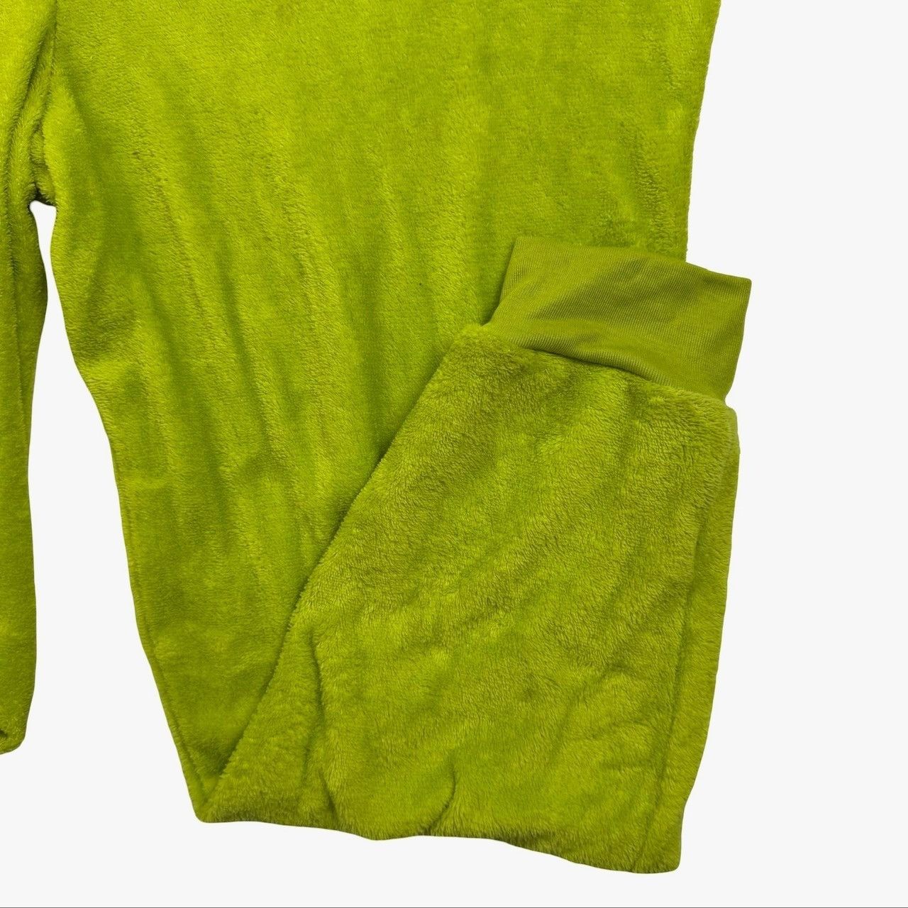 Other Grinch "Always Naughty" Fleece Hooded Union Suit Zip Green • Size US L / EU 52-54 / 3 - 8 Thumbnail