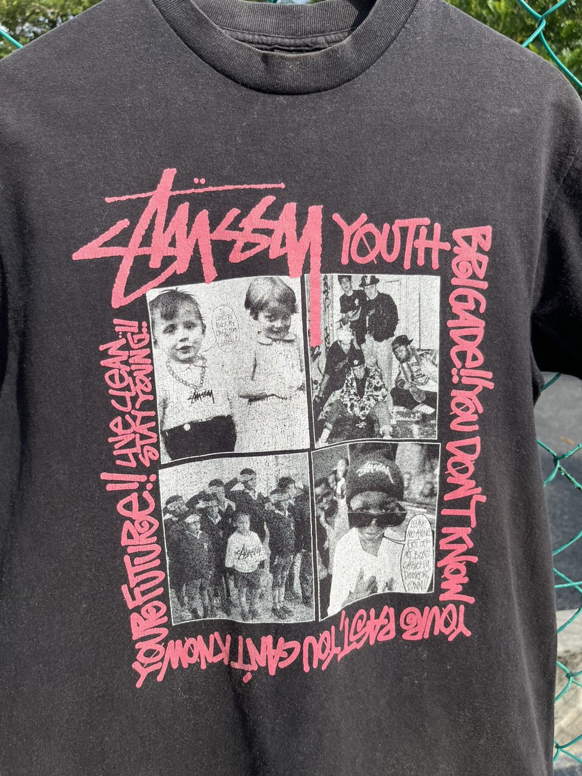 Stussy 💥SUPER RARE💥 Stussy Vintage Youth Brigade Photo Tee Size US M / EU 48-50 / 2 - 3 Thumbnail