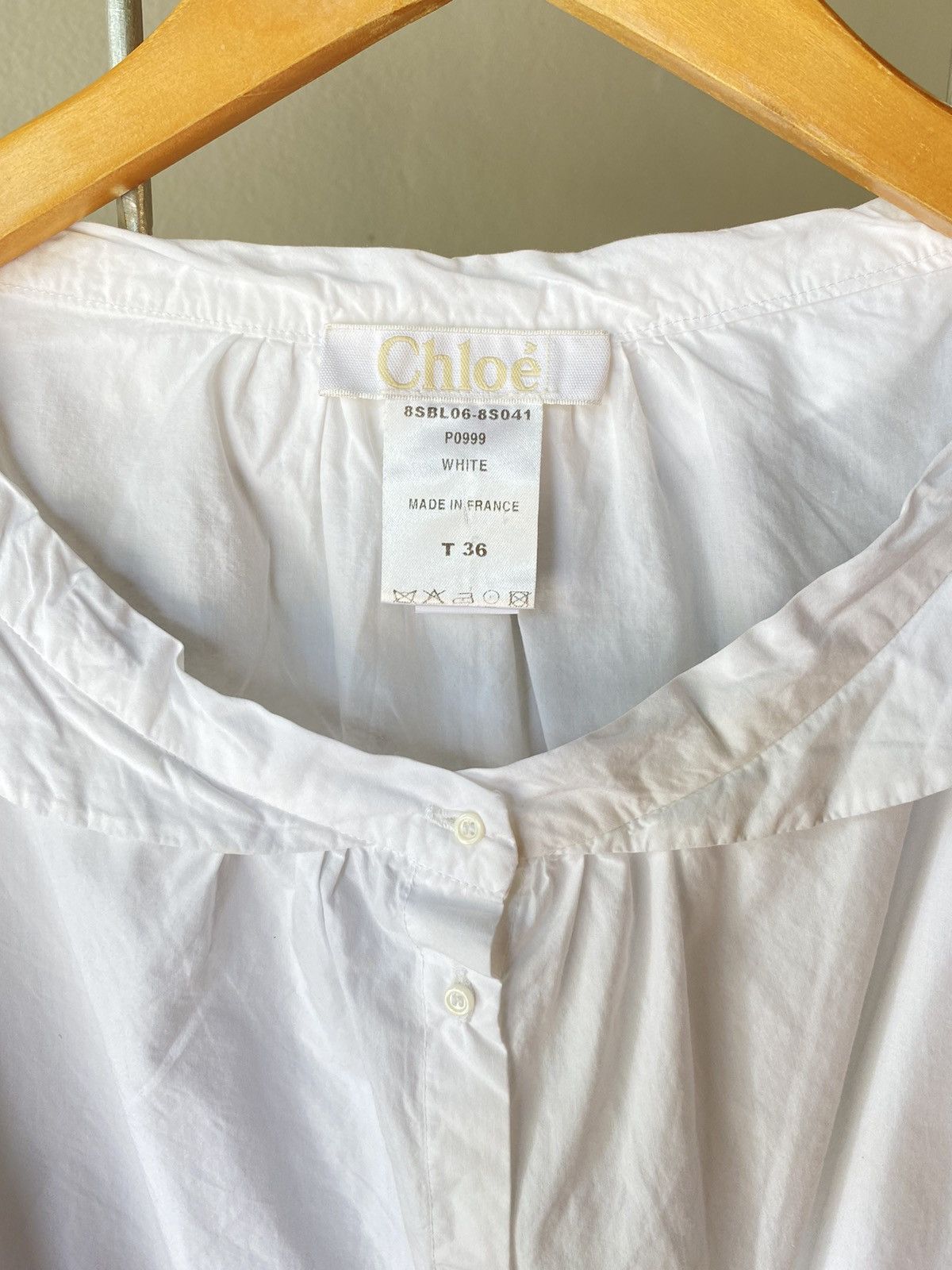 Chloe white blouse